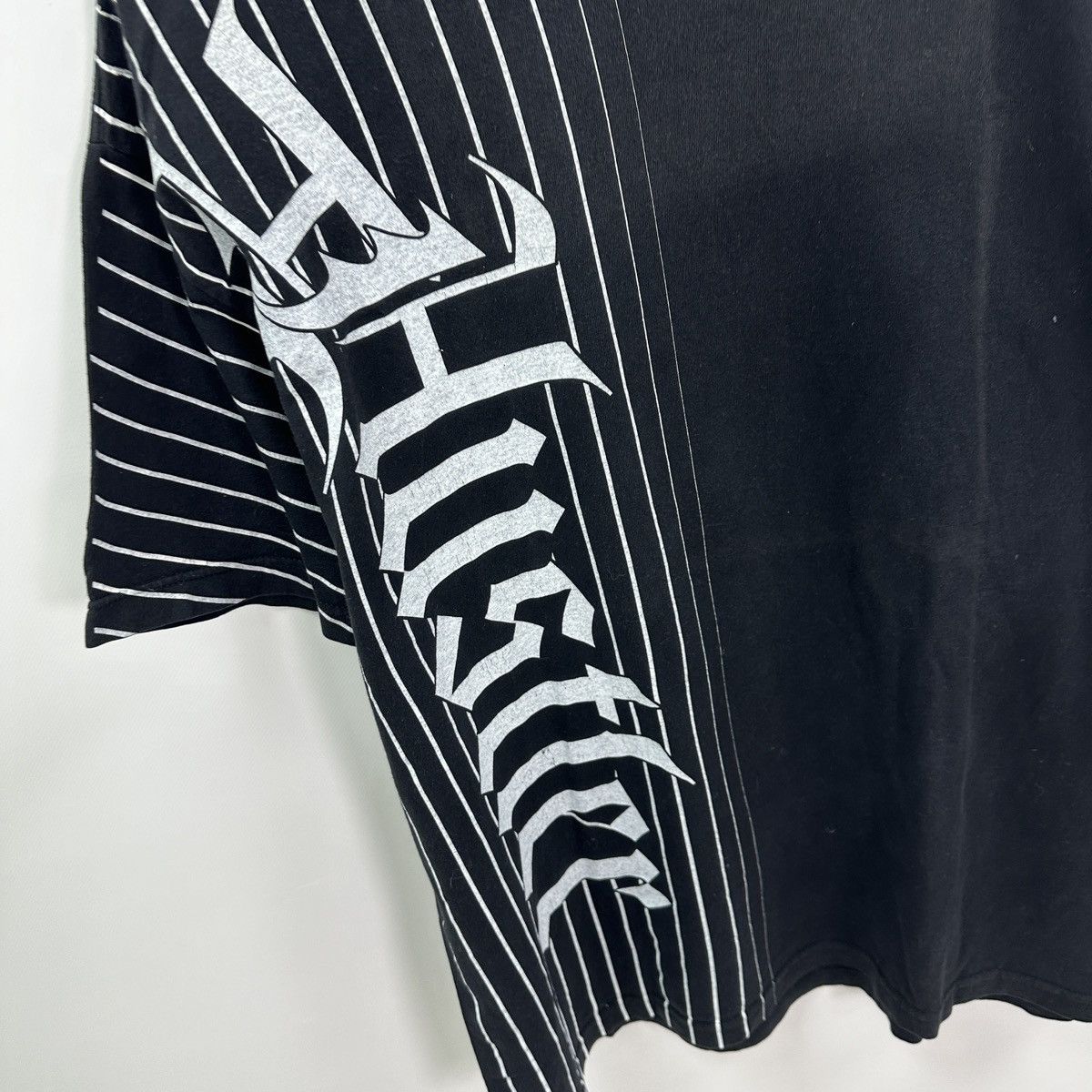 Vintage Vintage 00s Hustler Og big logo sun faded tee y2k hype rare Size US XL / EU 56 / 4 - 4 Thumbnail