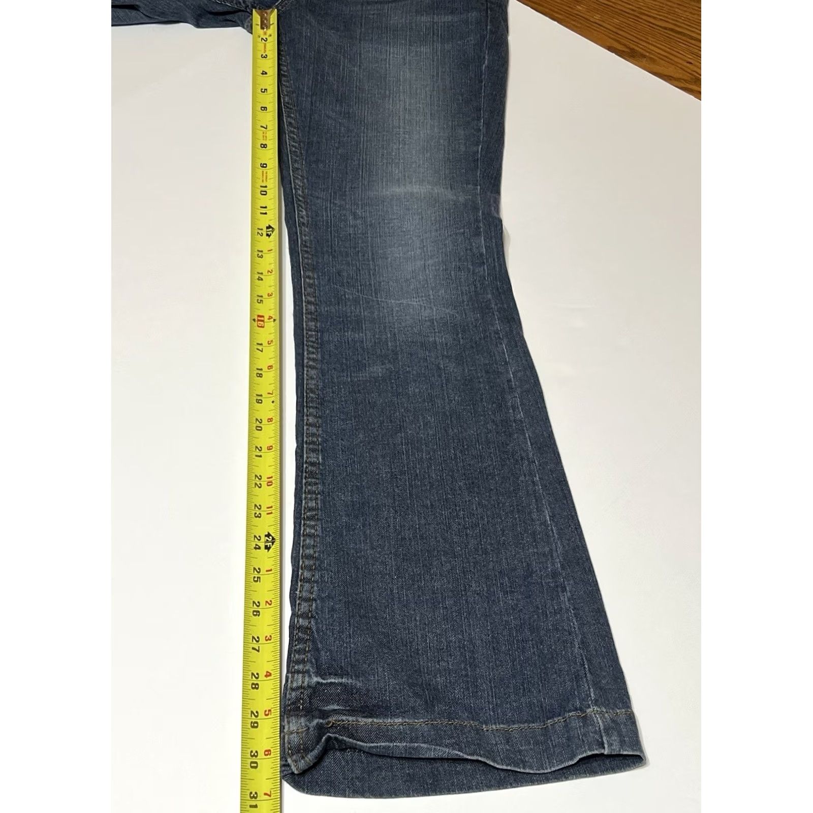 Miss Sixty VINTAGE Miss Sixty Jeans Shirt? No, Jeans. Miss Sixty Jeans 32x31 31x32 Blue Denim Flared NWT Womens Size 24" / US 00 / IT 34 - 5 Thumbnail