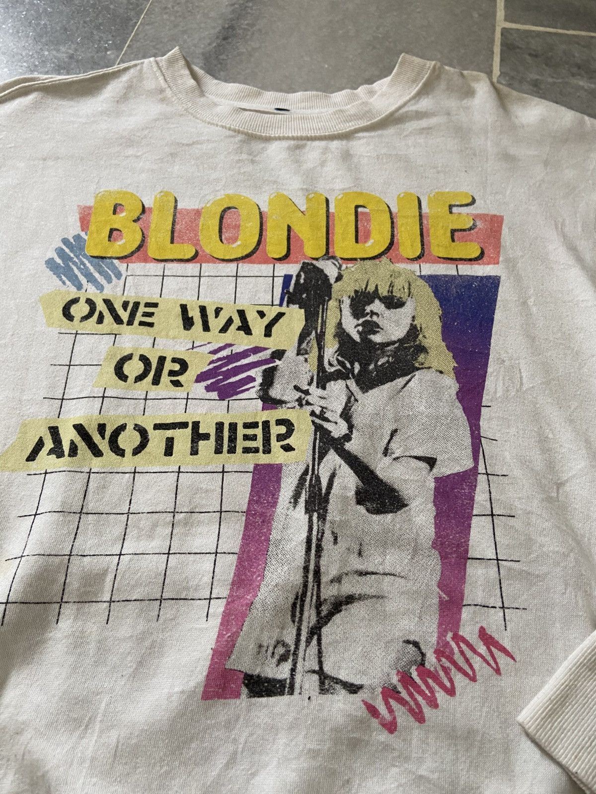 Band Tees Blondie One Way or Another Sweater Size US M / EU 48-50 / 2 - 2 Thumbnail