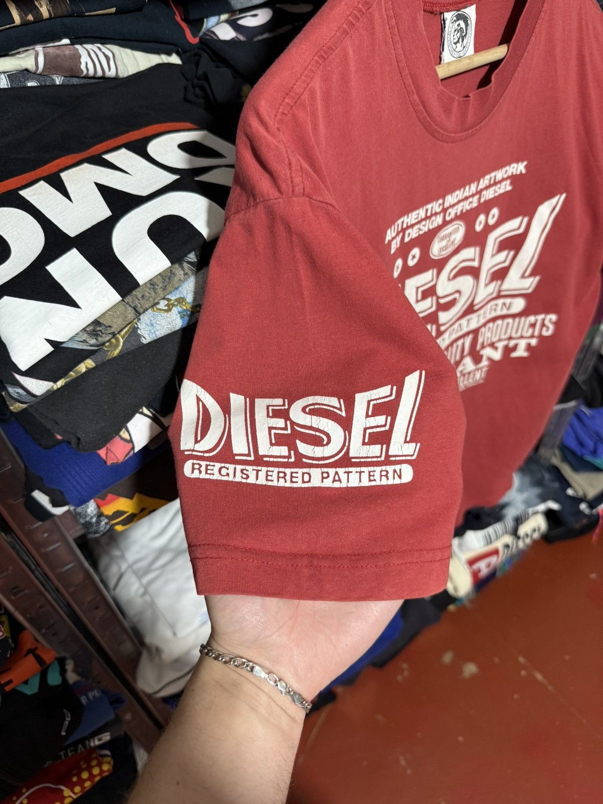 Diesel Vintage 90s Diesel Denim Division Art T-Shirt Y2K Hype Size US M / EU 48-50 / 2 - 5 Thumbnail
