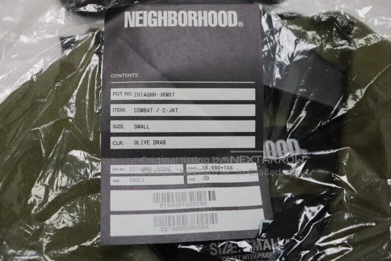 Neighborhood Neighborhood Embroidered Work Jacket Size US S / EU 44-46 / 1 - 3 Thumbnail