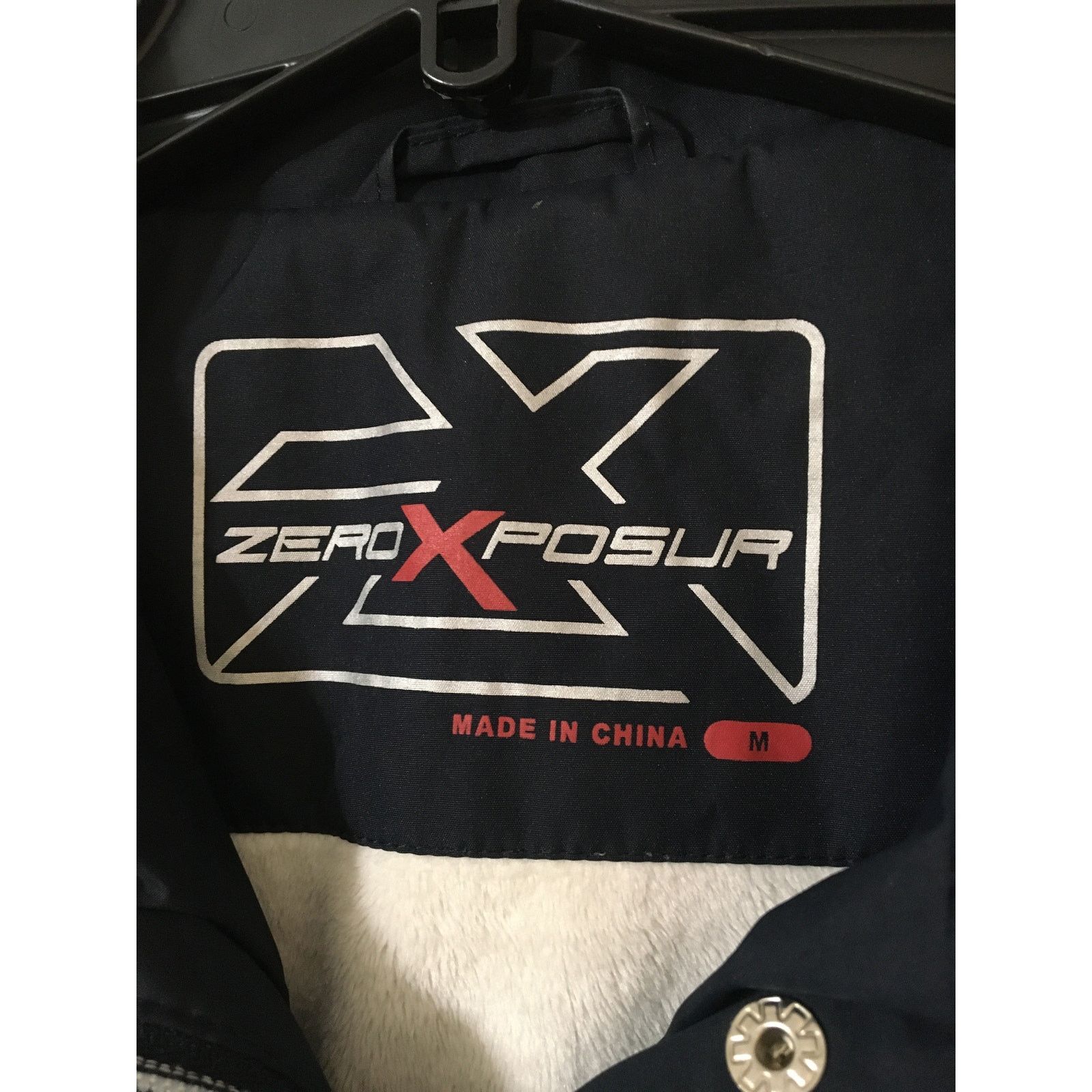 Other ZeroXposur Medium Navy Blue and White Jacket Fleece Lining Size M / US 6-8 / IT 42-44 - 2 Thumbnail