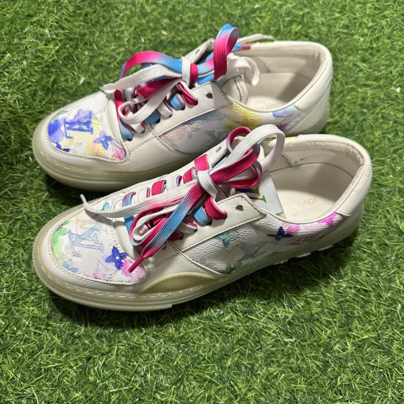 Louis Vuitton Louis Vuitton Ollie Colorful Low Top Fashion Sneakers 0079 Size US 8.5 / EU 41-42 - 1 Thumbnail