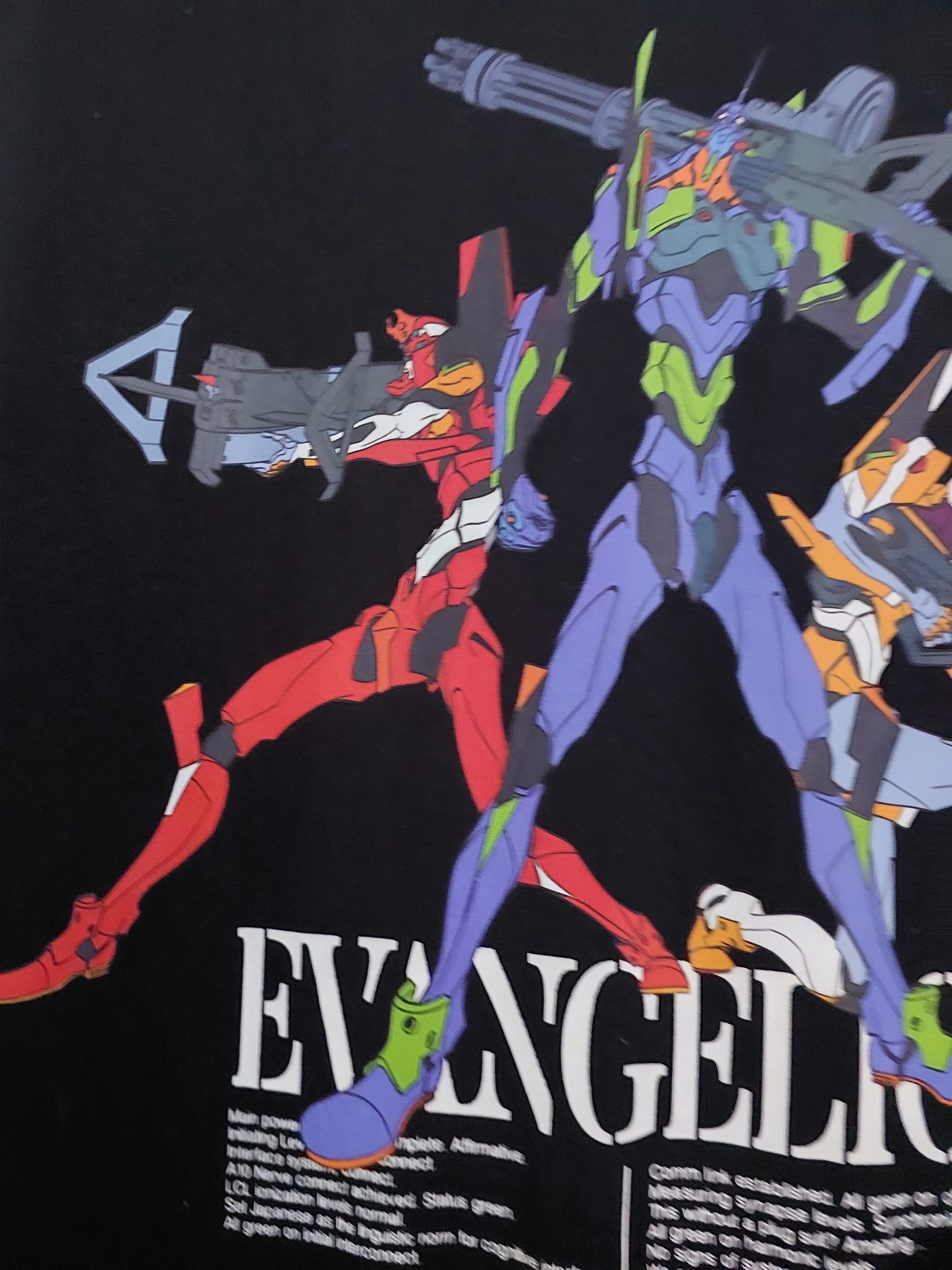 Anime EVANGELION ANIME T-SHIRT Size US L / EU 52-54 / 3 - 5 Thumbnail