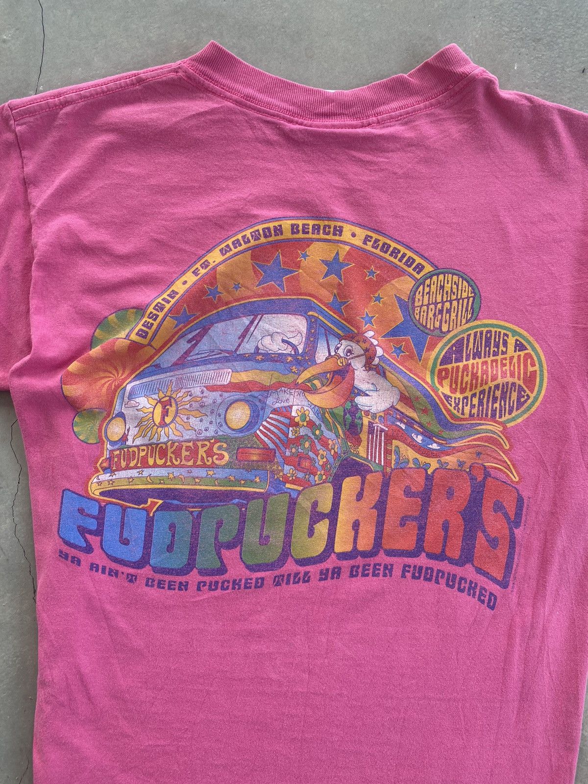 Duluth Trading Company × Vintage VINTAGE FUDPUCKER TOUR TEE Size US S / EU 44-46 / 1 - 5 Thumbnail
