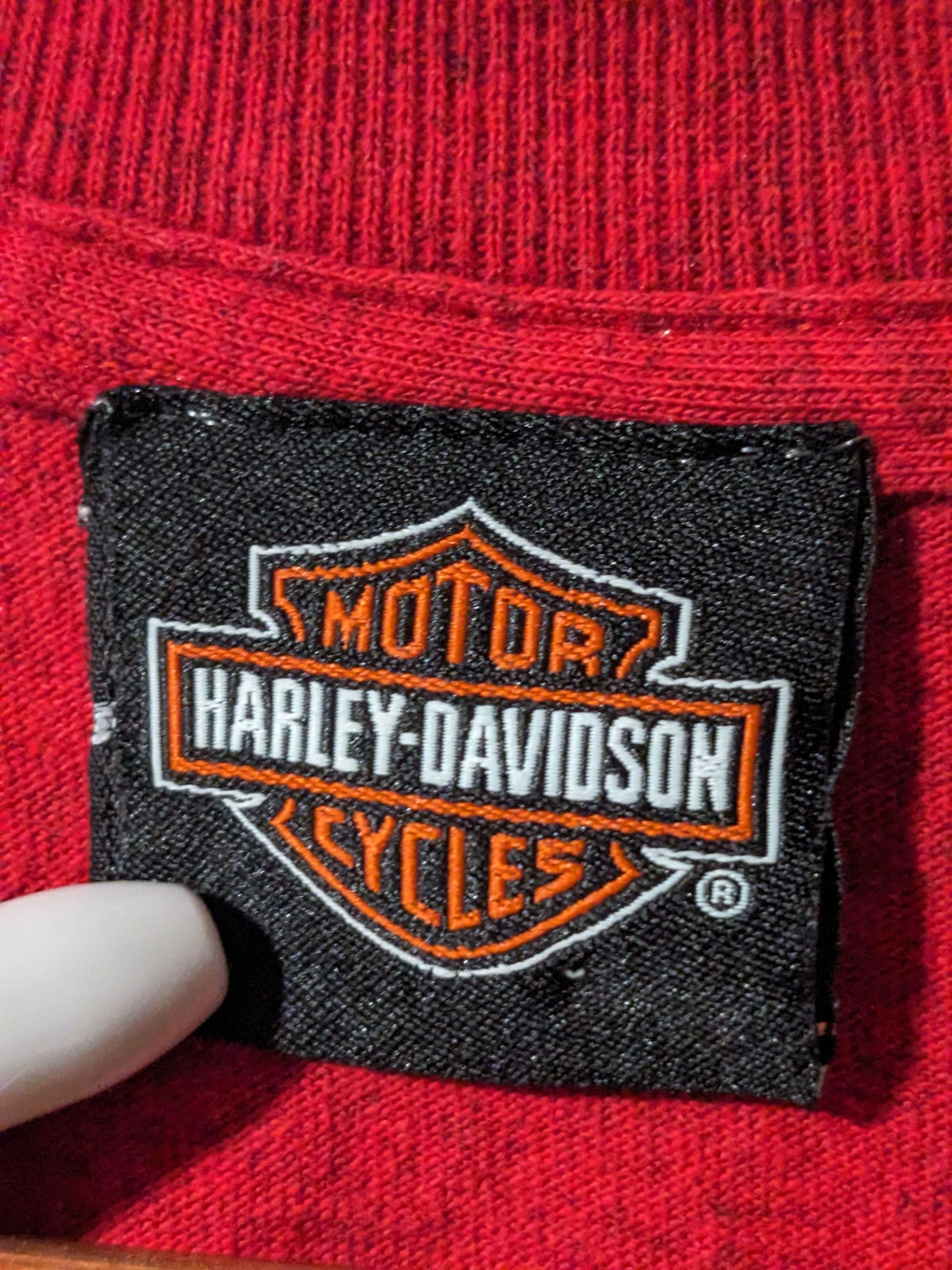 Harley Davidson × Vintage Harley Davidson Motorcycle St. Augustine Florida T-Shirt Size US XXL / EU 58 / 5 - 6 Thumbnail