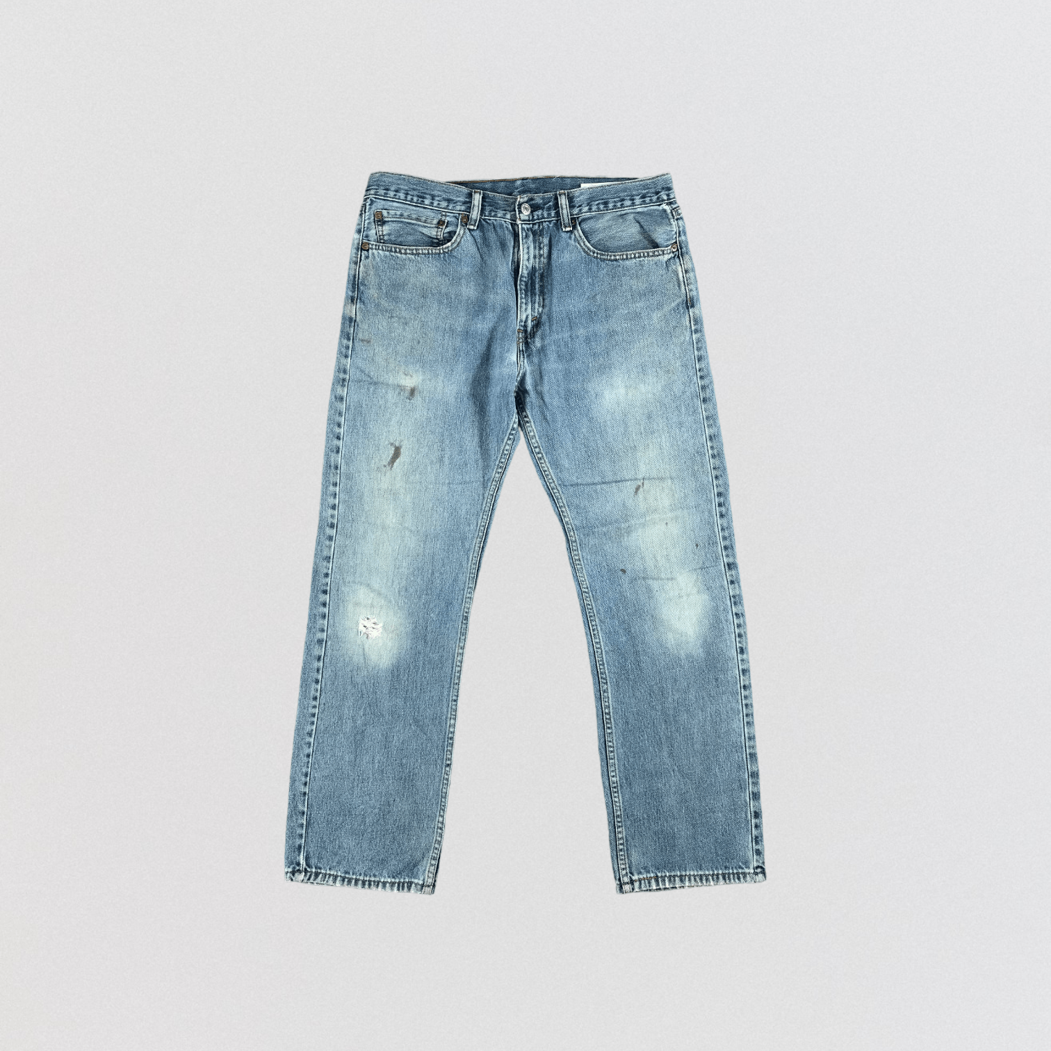 Levi's × Vintage Vintage Blue Wash Levis 505 Jeans-JM2405 Size US 35 - 1 Thumbnail