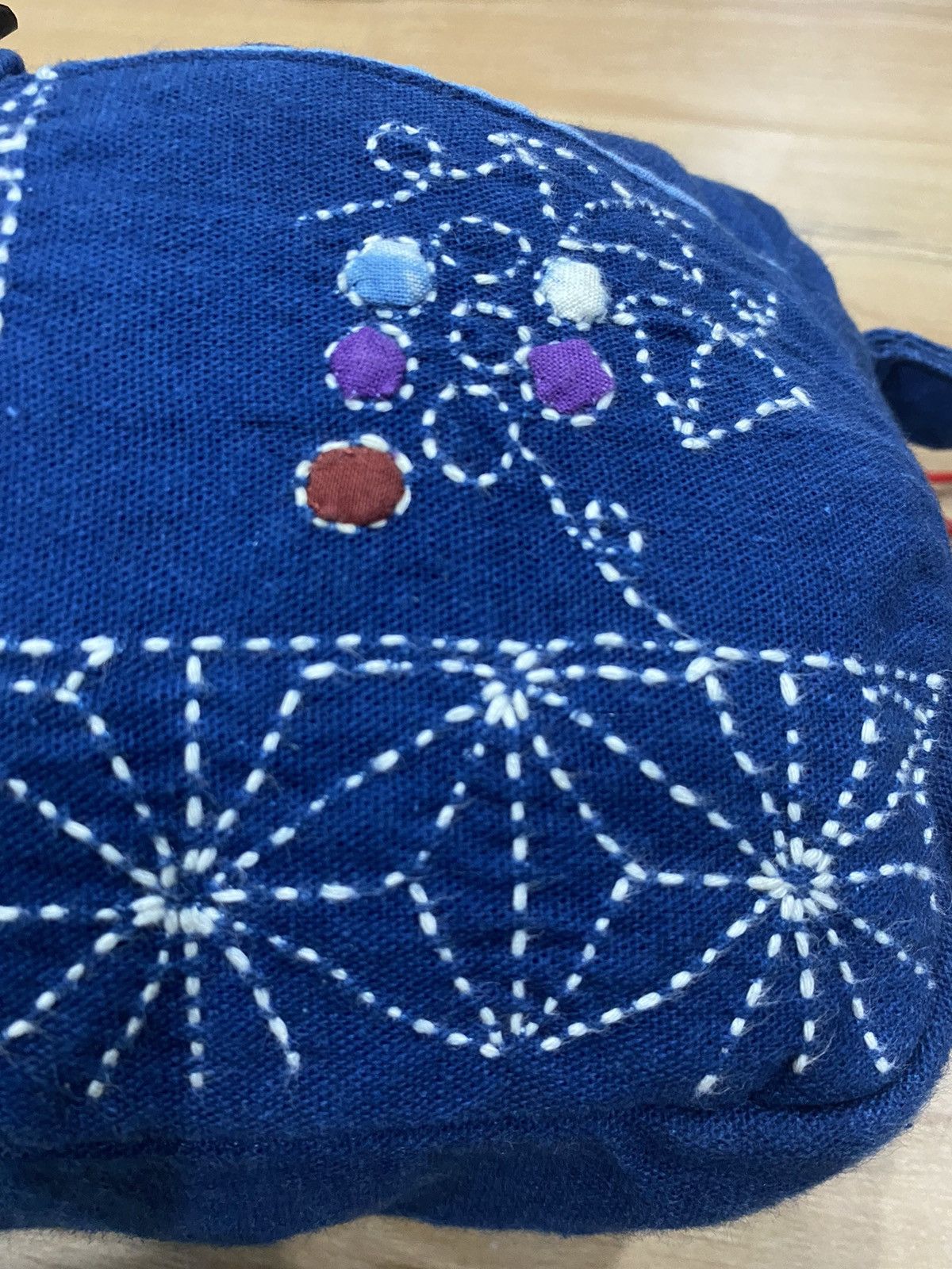 Japanese Brand × Kapital Japanese Shashiko indigo blue Japan clutch bag Size ONE SIZE - 5 Thumbnail