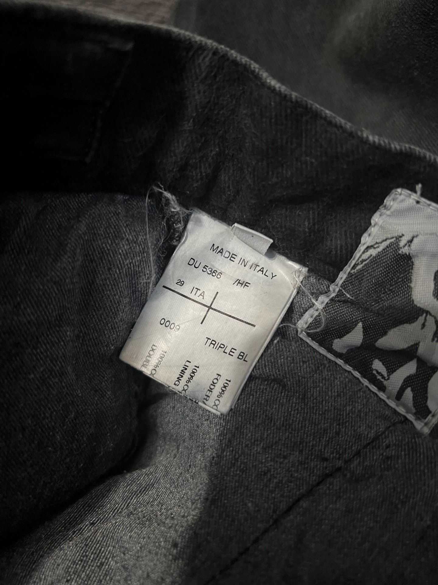 Rick Owens Rick Owens 11fw Distressed Drop Cropped Jeans Size US 29 - 8 Thumbnail
