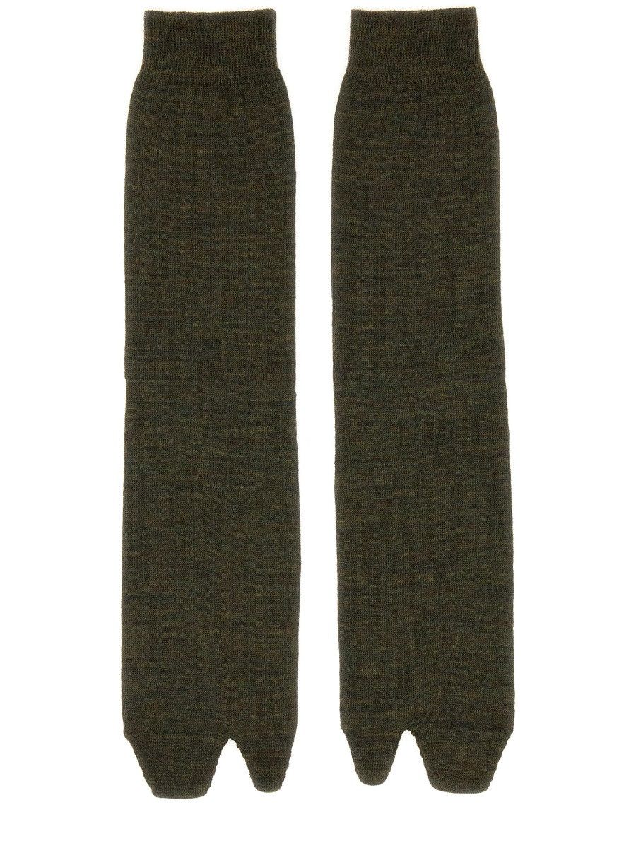 Maison Margiela MAISON MARGIELA TABI SOCKS. - GREEN Size US S / EU 44-46 / 1 - 1 Thumbnail