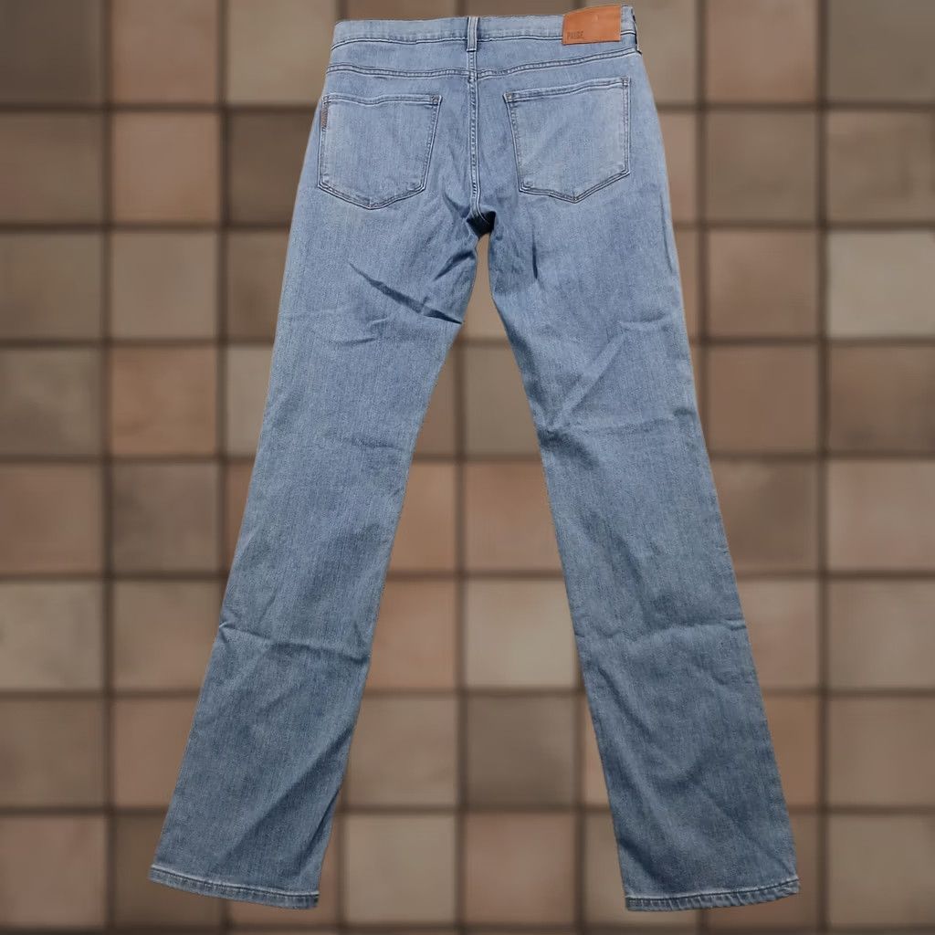 Paige PAIGE Federal Slim Straight Jeans Men's 31 Burnett Blue Rayon Blend EUC Size US 31 - 1 Thumbnail