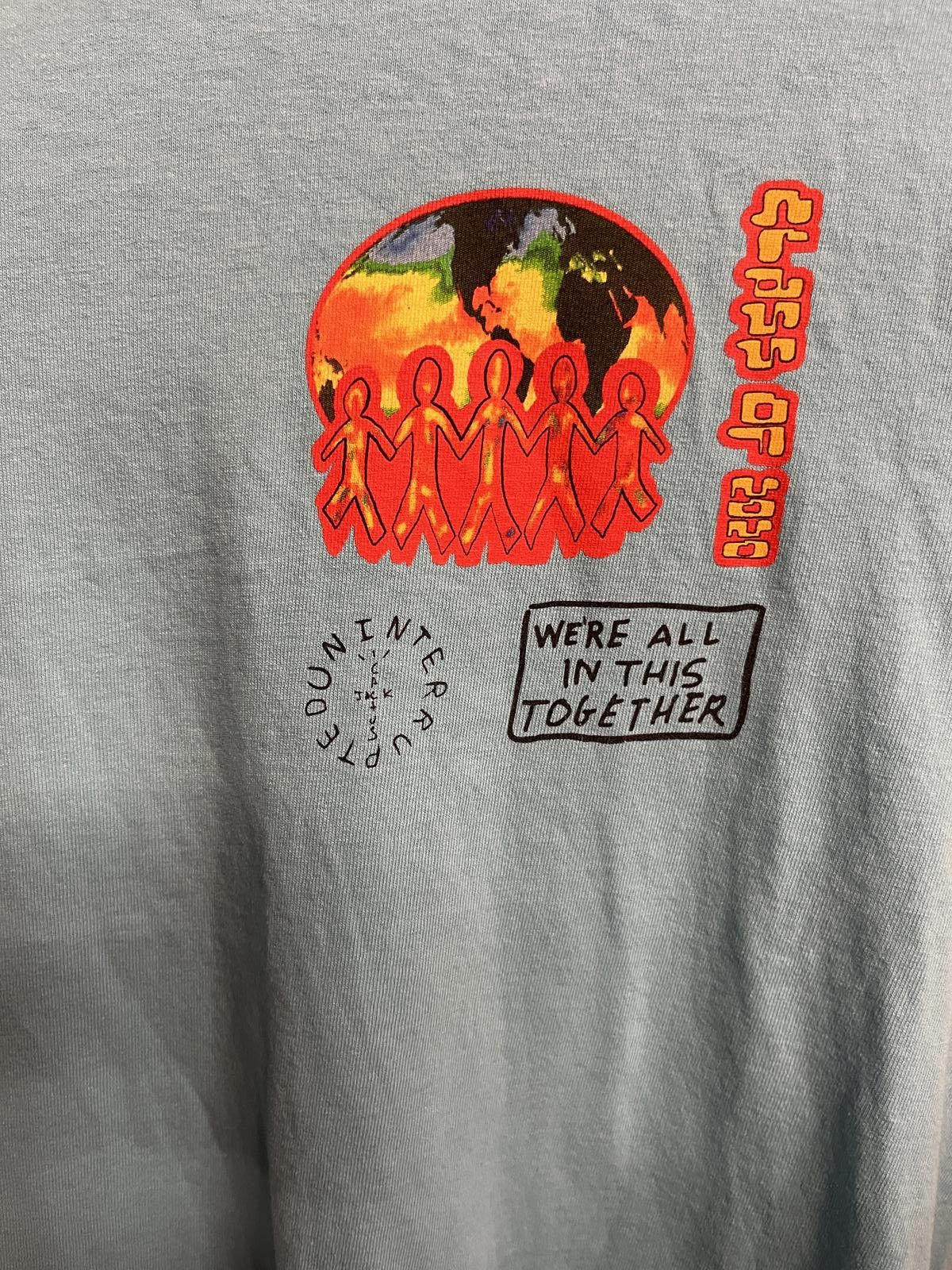 Designer Cactus Jack T-shirt Class of 2020 Uniterrupted Tee -M Size US M / EU 48-50 / 2 - 4 Thumbnail