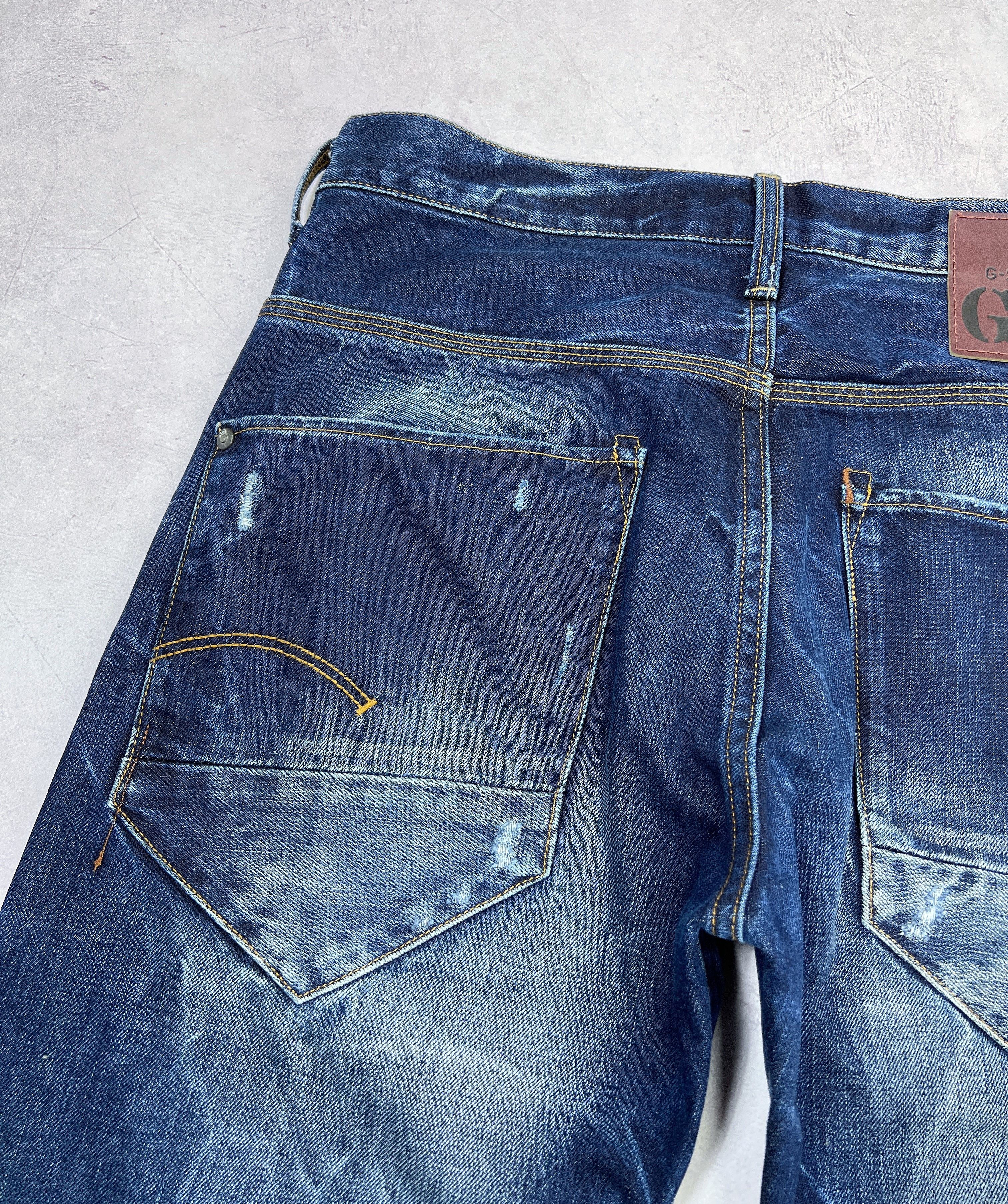 G-Star G-Star Raw New Radar Low Loose Denim Pants Jeans 32 x 32 Size US 32 / EU 48 - 12 Thumbnail