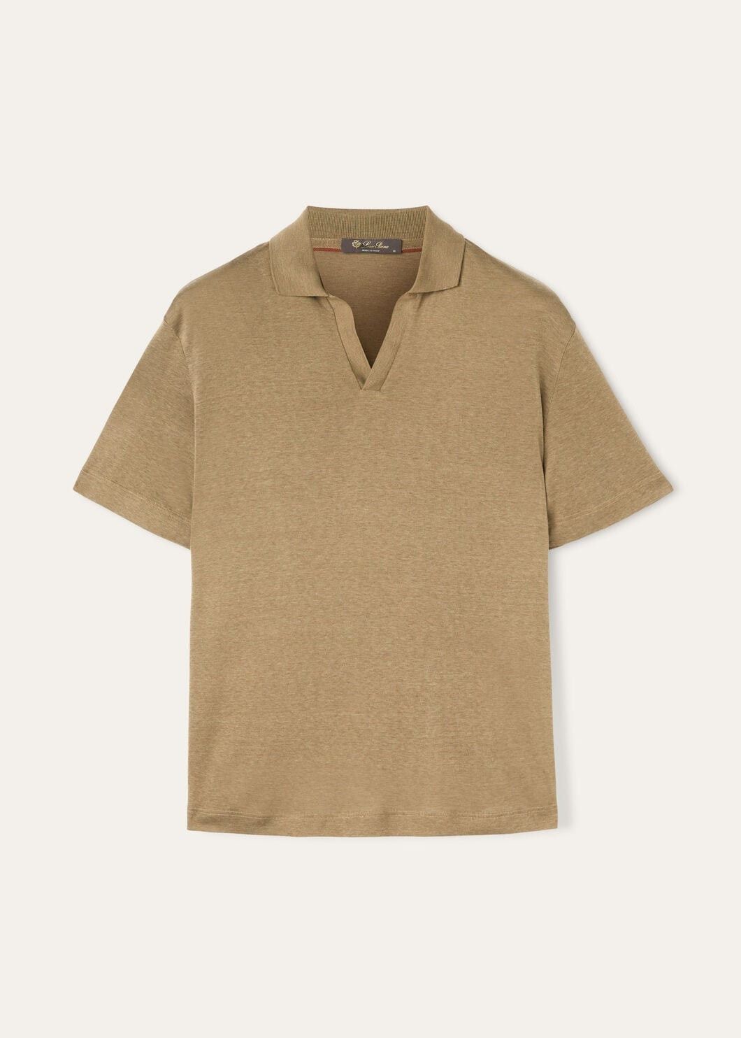 Loro Piana o1w1db10725 FAO2775 Valpiana Polo Shirt in Brown Size US S / EU 44-46 / 1 - 1 Thumbnail