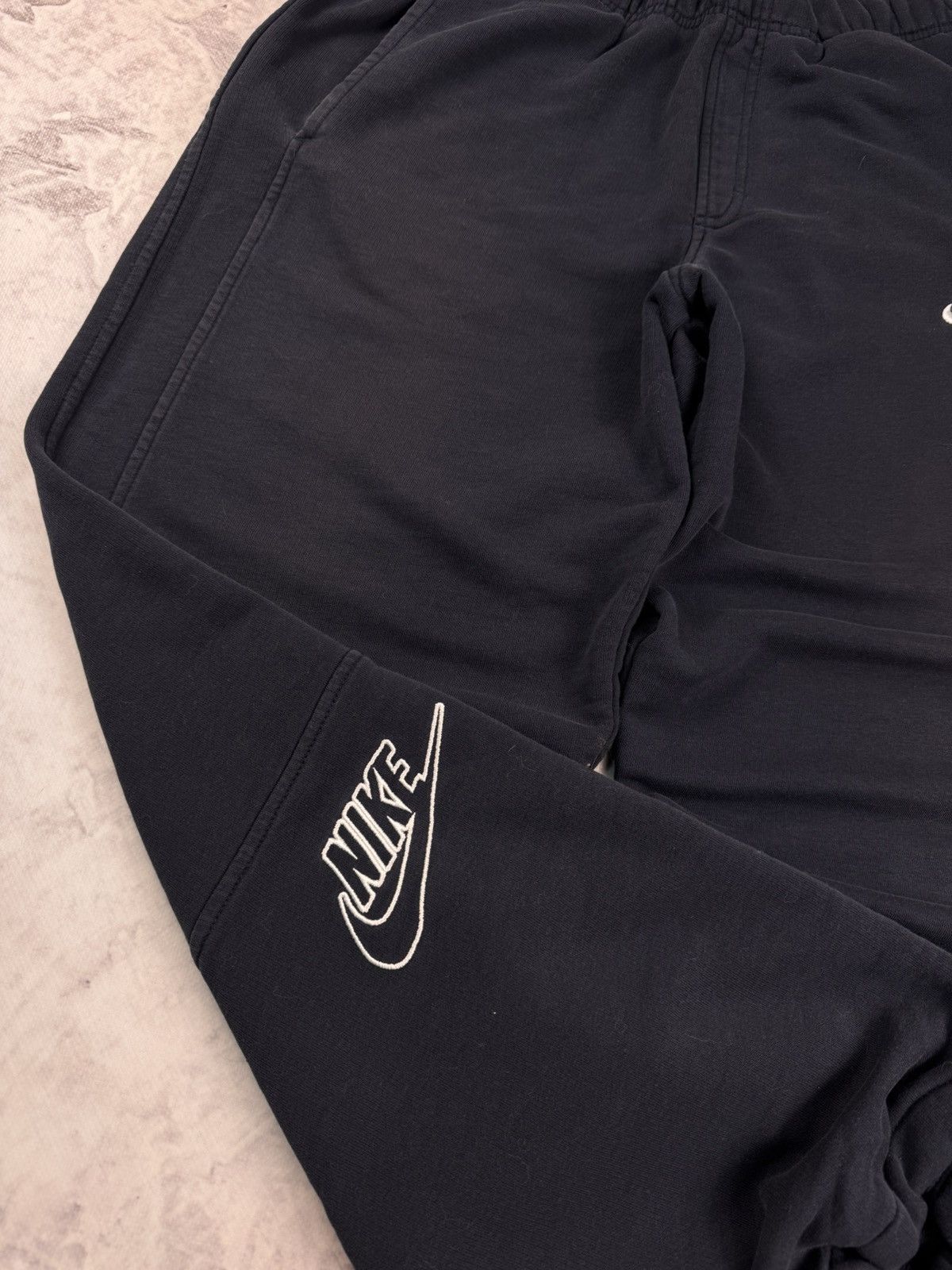 Nike × Vintage NIKE VINTAGE BASIC LOGO OVERSIZE BAGGY PANTS Size US 32 / EU 48 - 4 Thumbnail