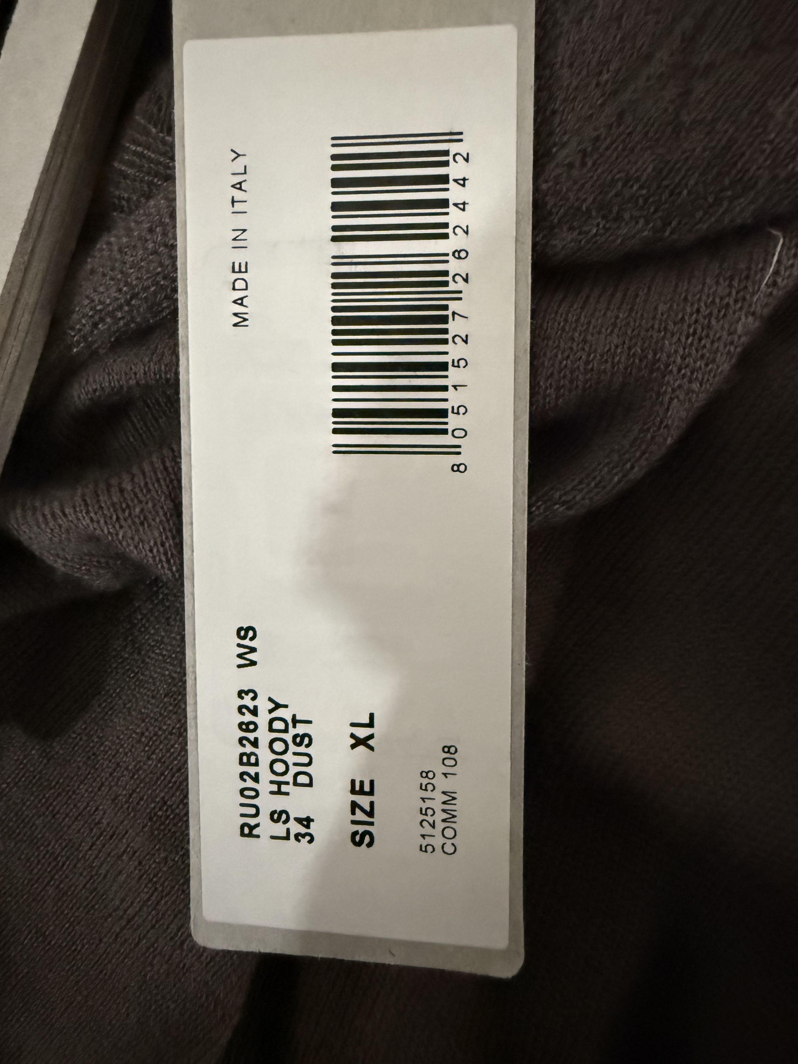 Rick Owens Cashmere Light Sweater Hoodie Size US XL / EU 56 / 4 - 10 Thumbnail