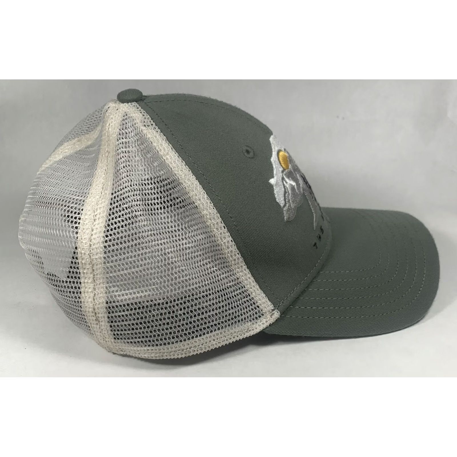 The North Face The North Face Trucker Hat Embroidered Snapback Green Bear Size ONE SIZE - 6 Thumbnail
