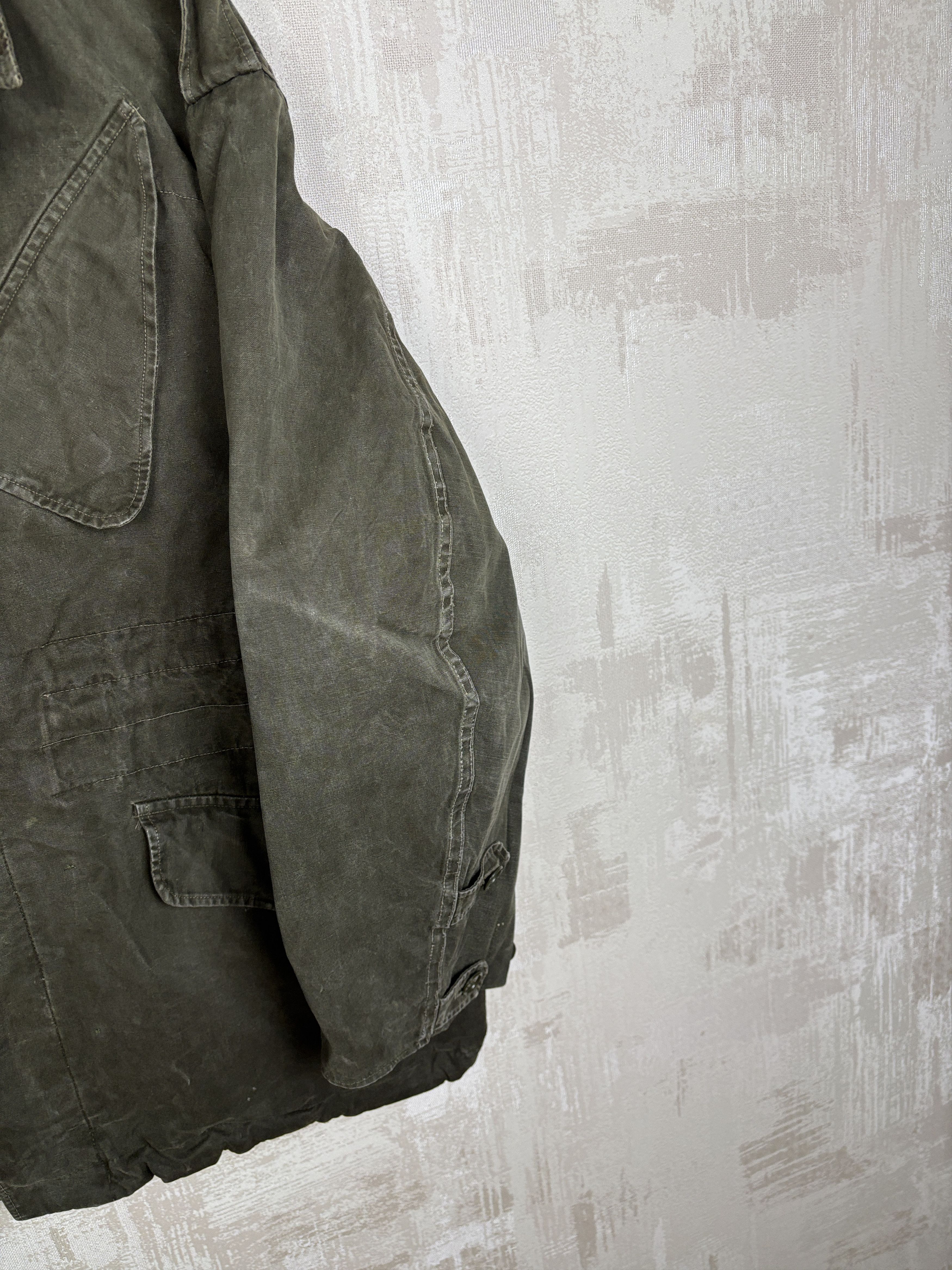 Vintage VTG Belgian Army Field Jacket 1959 A.M. Seynaeve Military Size US M / EU 48-50 / 2 - 13 Thumbnail