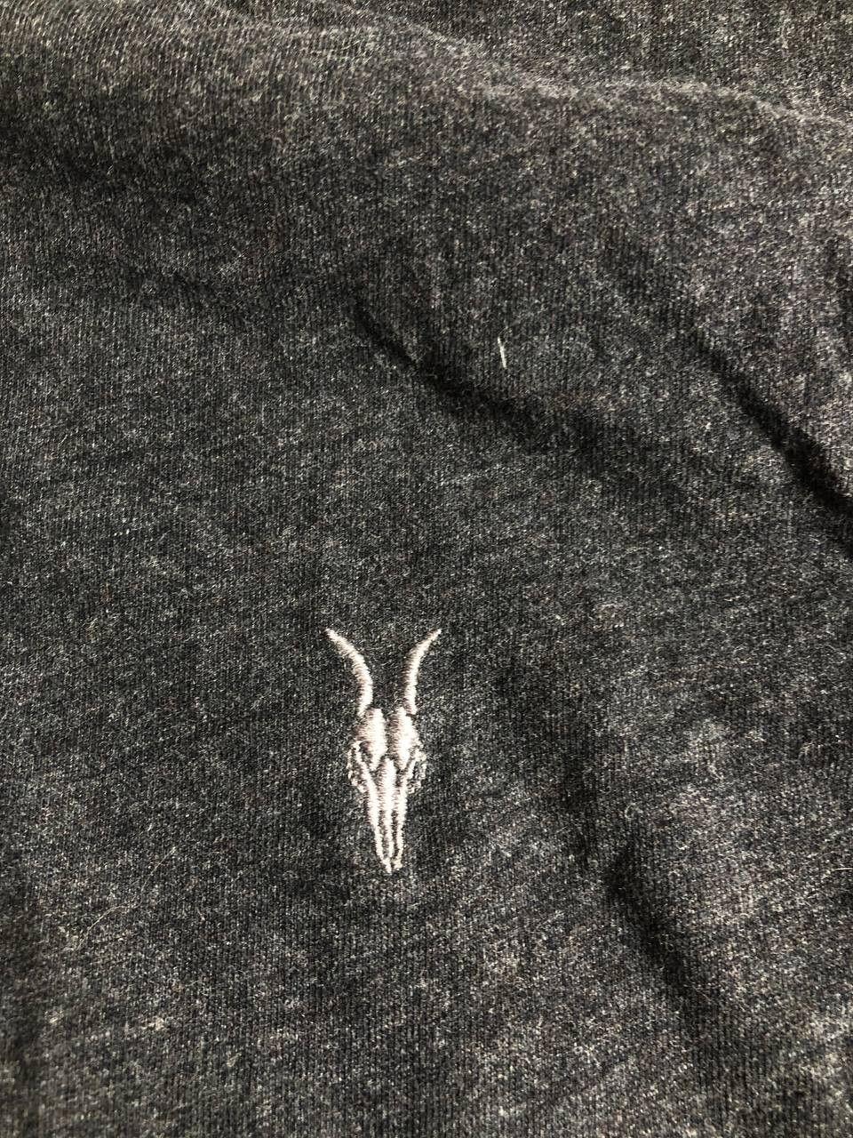 Allsaints Vintage Y2K Avant Garde Allsaints zip up Japan hoodie Size US L / EU 52-54 / 3 - 7 Thumbnail