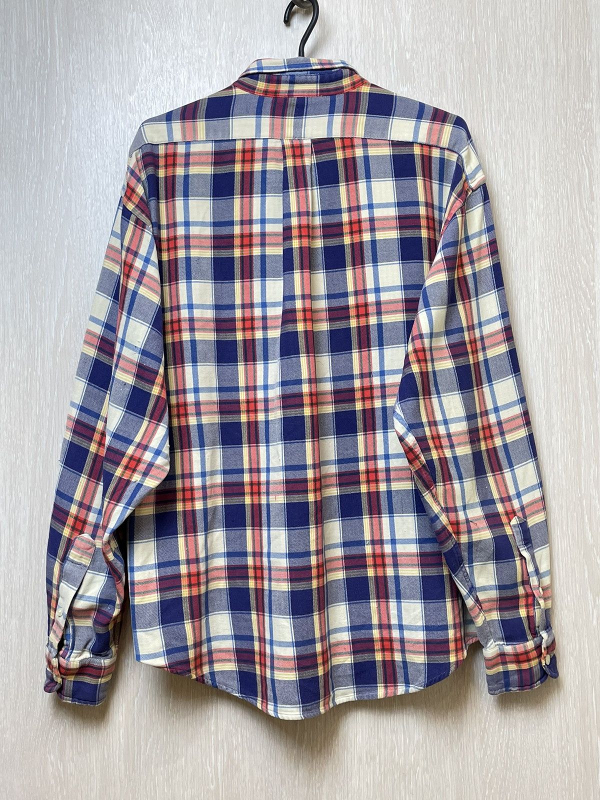 Yves Saint Laurent Vintage Ysl Yves Saint Laurent Flannel Shirt Size US L / EU 52-54 / 3 - 11 Thumbnail