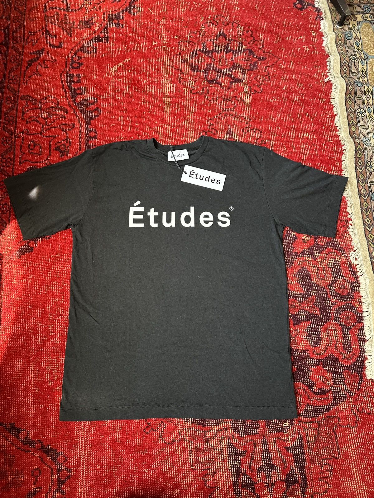 Etudes Études Logo Tee Size US XL / EU 56 / 4 - 1 Thumbnail