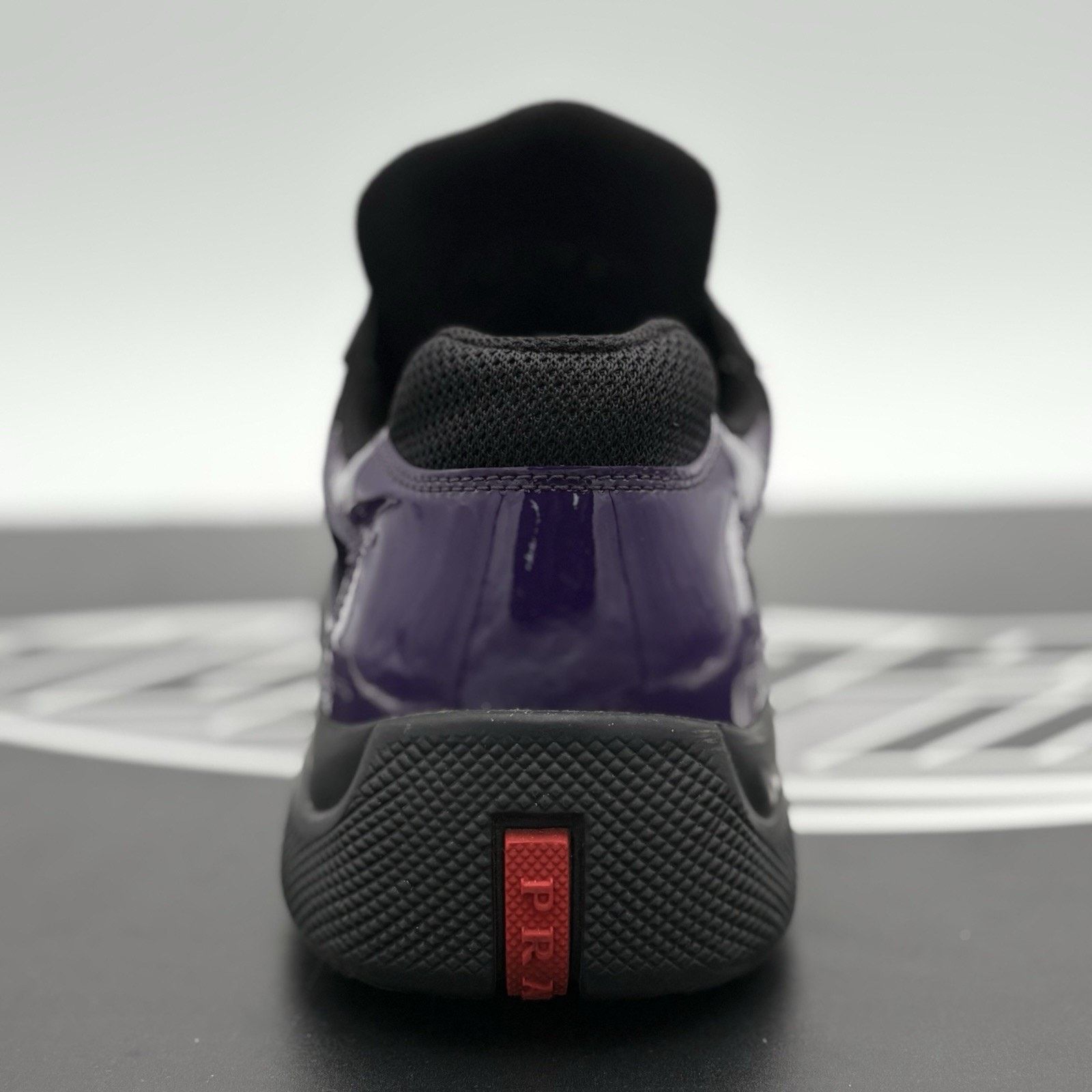 Prada Prada Americas Cup ' Violet Black ' | SUPER CLEAN! Size US 9 / EU 42 - 9 Thumbnail