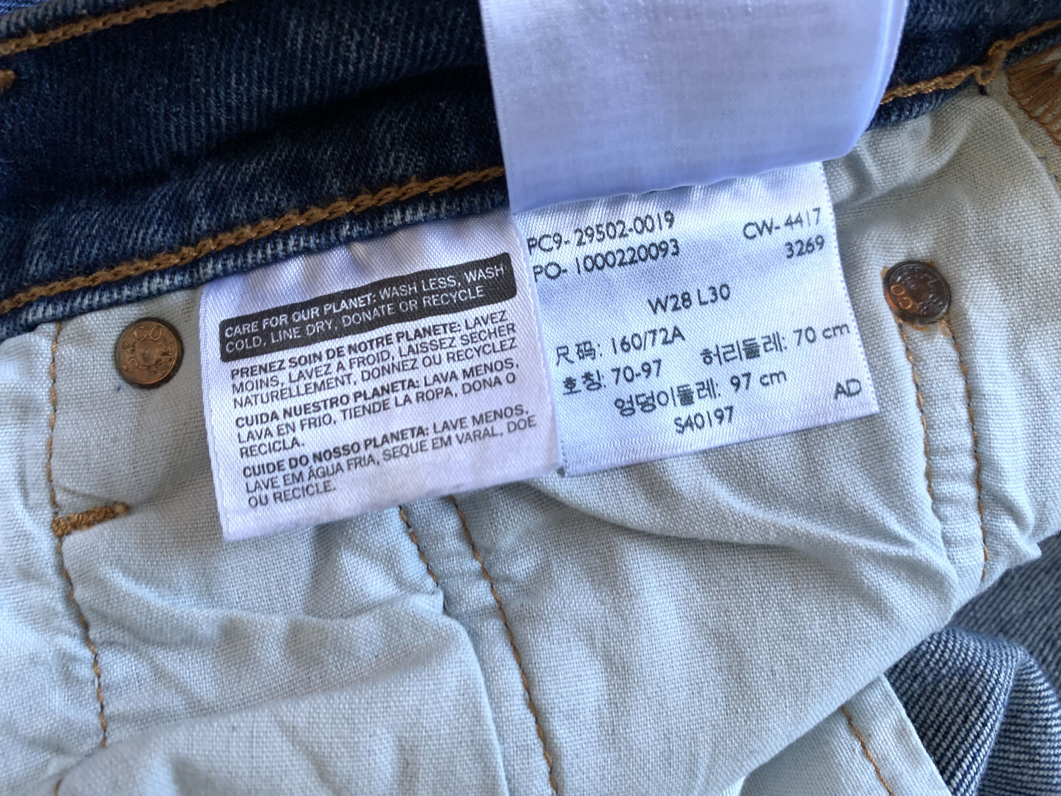 Levi's Women’s Levis 501 Blue Denim Jeans Size 28" / US 6 / IT 42 - 11 Thumbnail