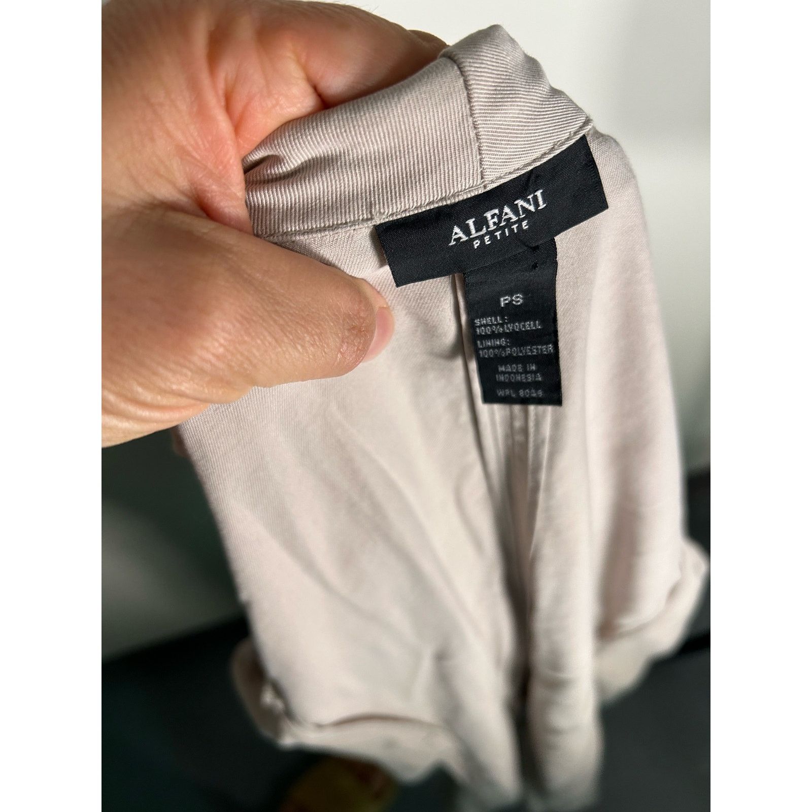 Other Alfani Petite Cotton Trenchcoat with Bow Size Petite Small Size S / US 4 / IT 40 - 3 Thumbnail
