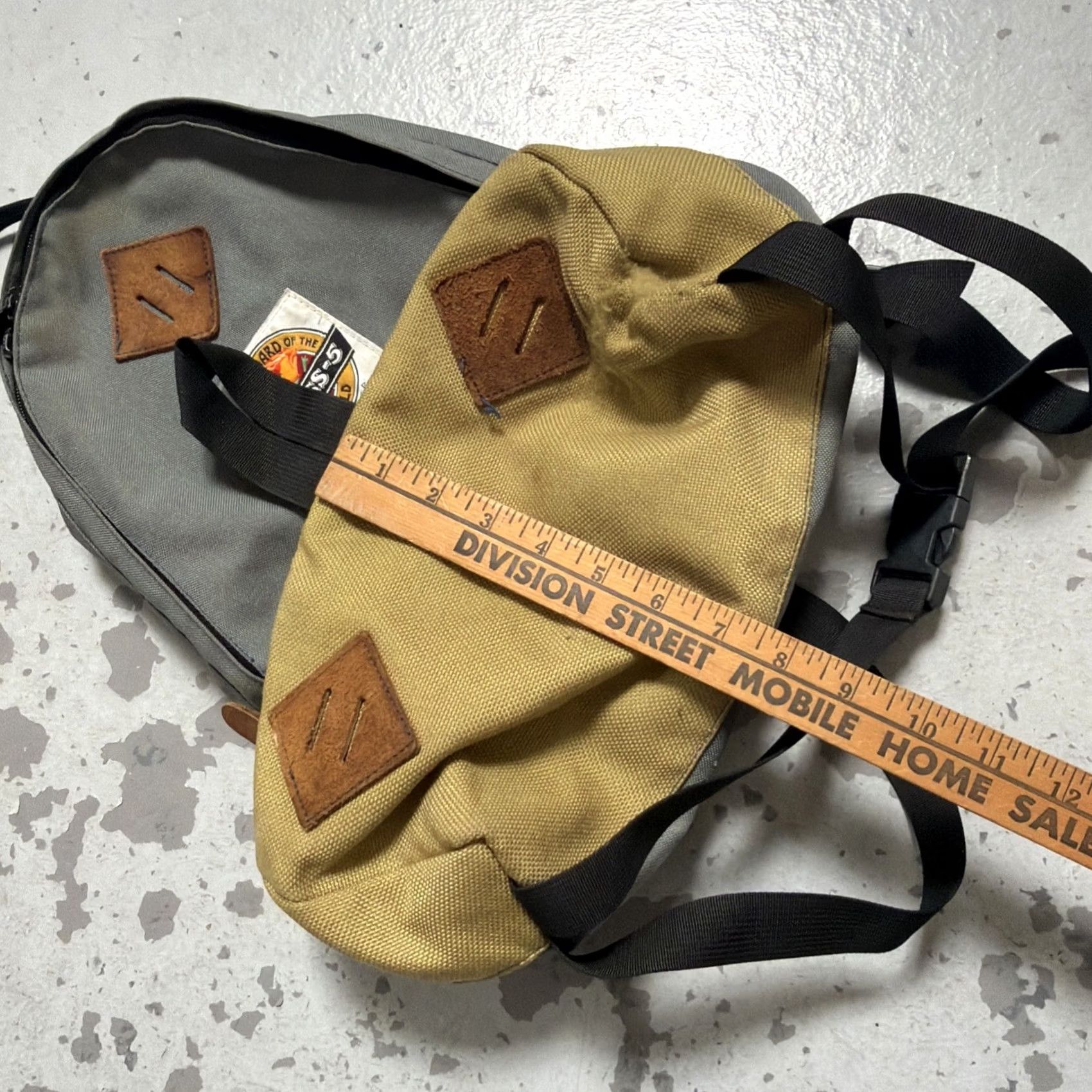 Vintage Vintage Class-5 Mountaineering Teardrop Canvas Backpack Camp Hike Trail Rucksack Size ONE SIZE - 6 Thumbnail