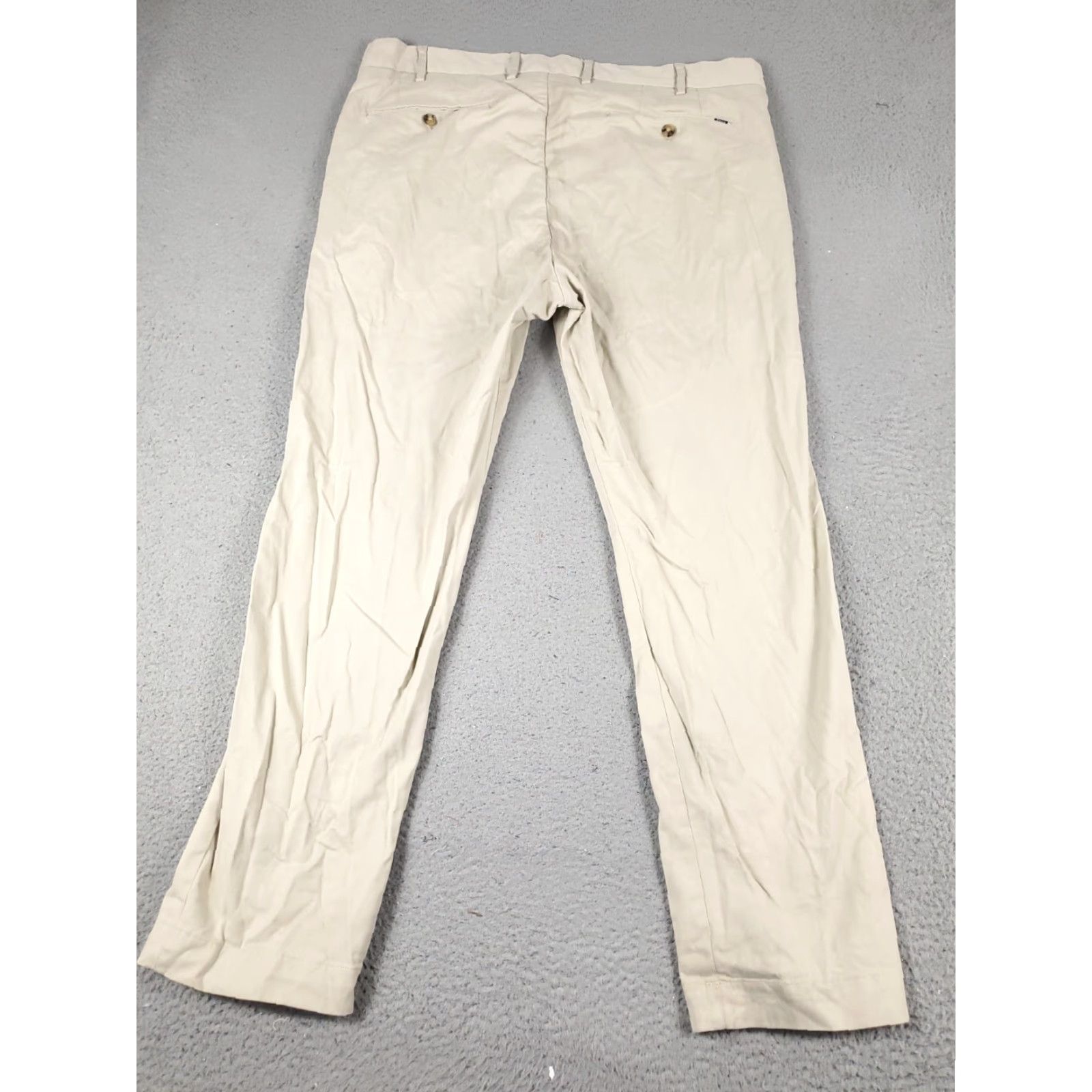 Ralph Lauren Ralph Lauren Chino Pants Mens 40x32 Beige Flat Front Casual Trousers Size US 40 / EU 56 - 6 Thumbnail