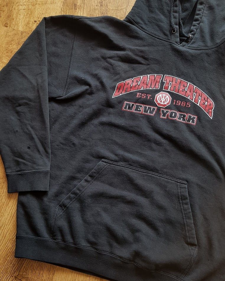 INSANE SUN FADED VINTAGE DREAM THEATER HOODIE