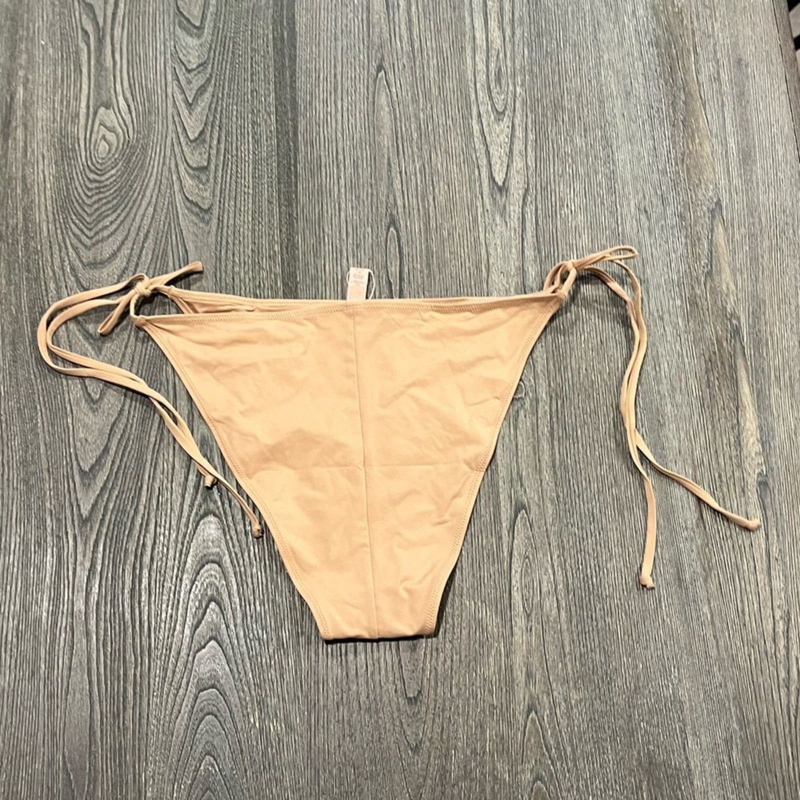 SKIMS NWT Skims Recycled Swim Low Rise Tie Bikini Bottom Size 4X Size ONE SIZE - 2 Thumbnail
