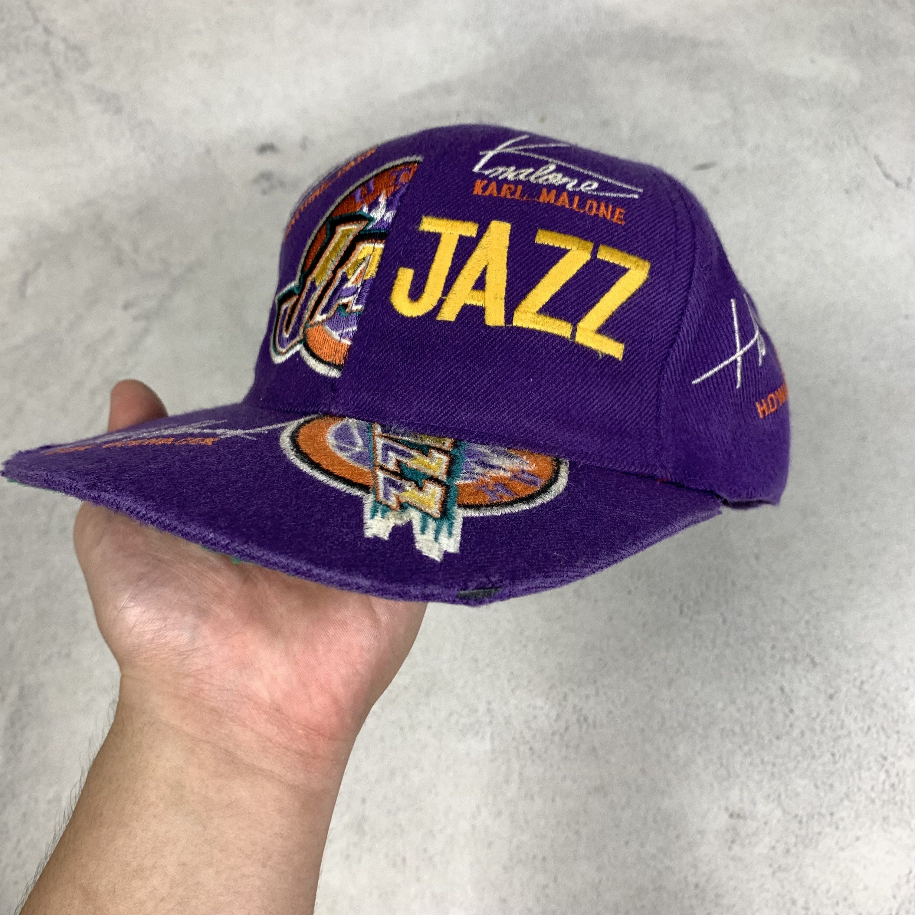 NBA Vintage NBA Utah Jazz Hat Size ONE SIZE - 3 Thumbnail