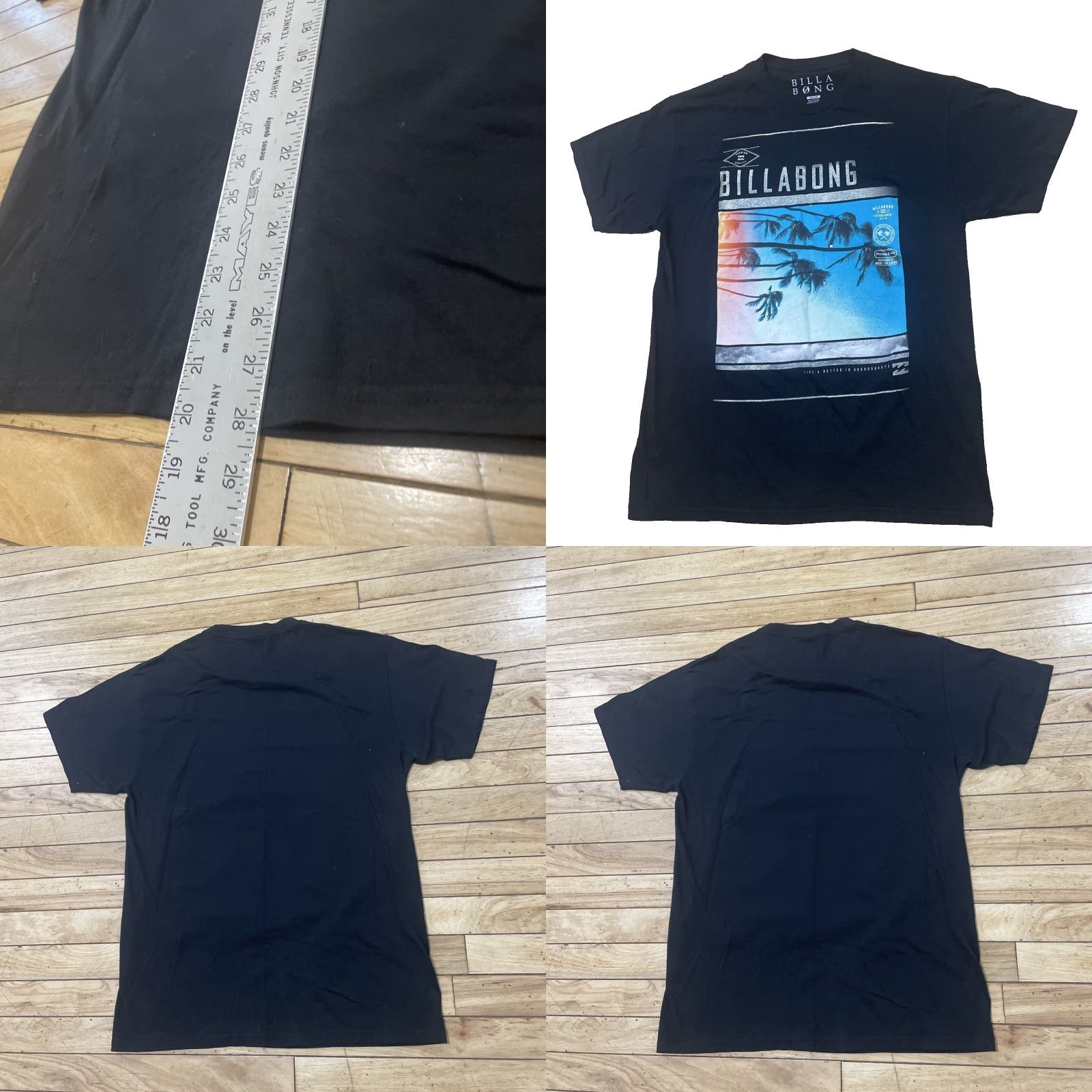 Billabong BILLABONG Graphic Tee Surf T Shirt Mens M Blue Y2k Modern Print Crew Neck Short Sleeve Graphic Logo 90s Beach Skate Size US M / EU 48-50 / 2 - 8 Thumbnail