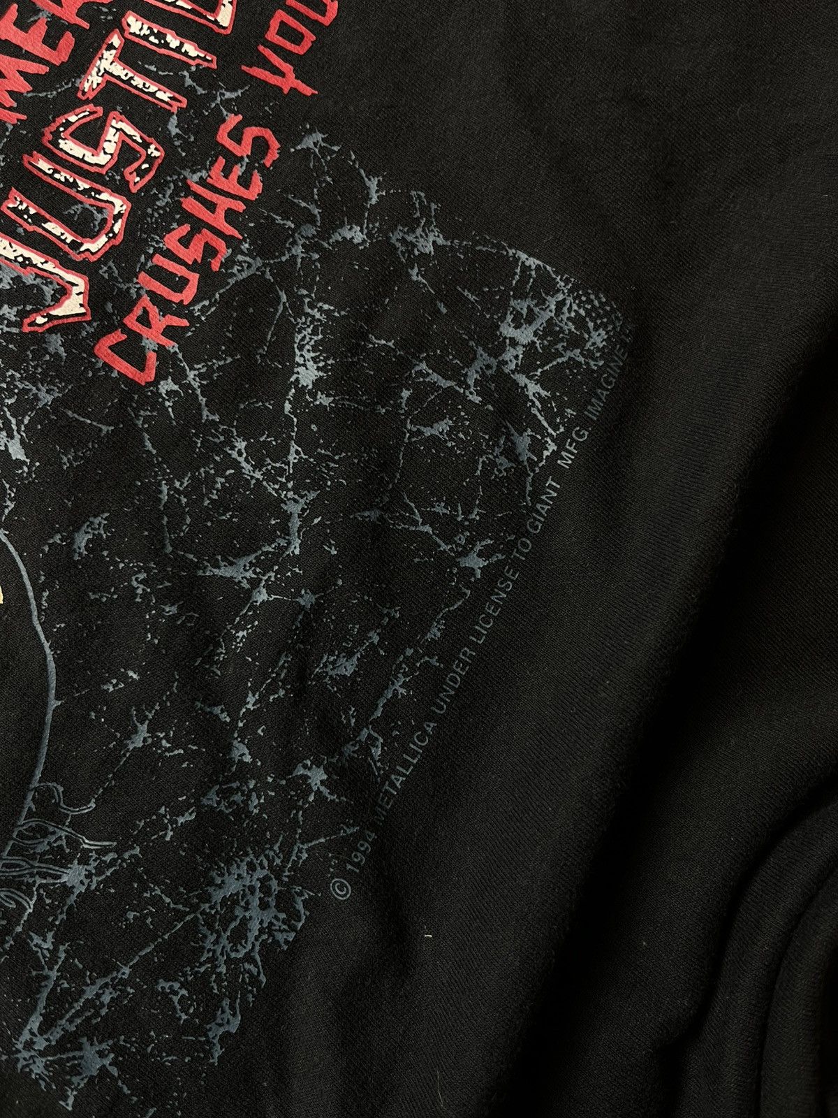 Metallica Metallica Justice For All Vintage 1994 T-shirt Merchandise Size US M / EU 48-50 / 2 - 4 Thumbnail