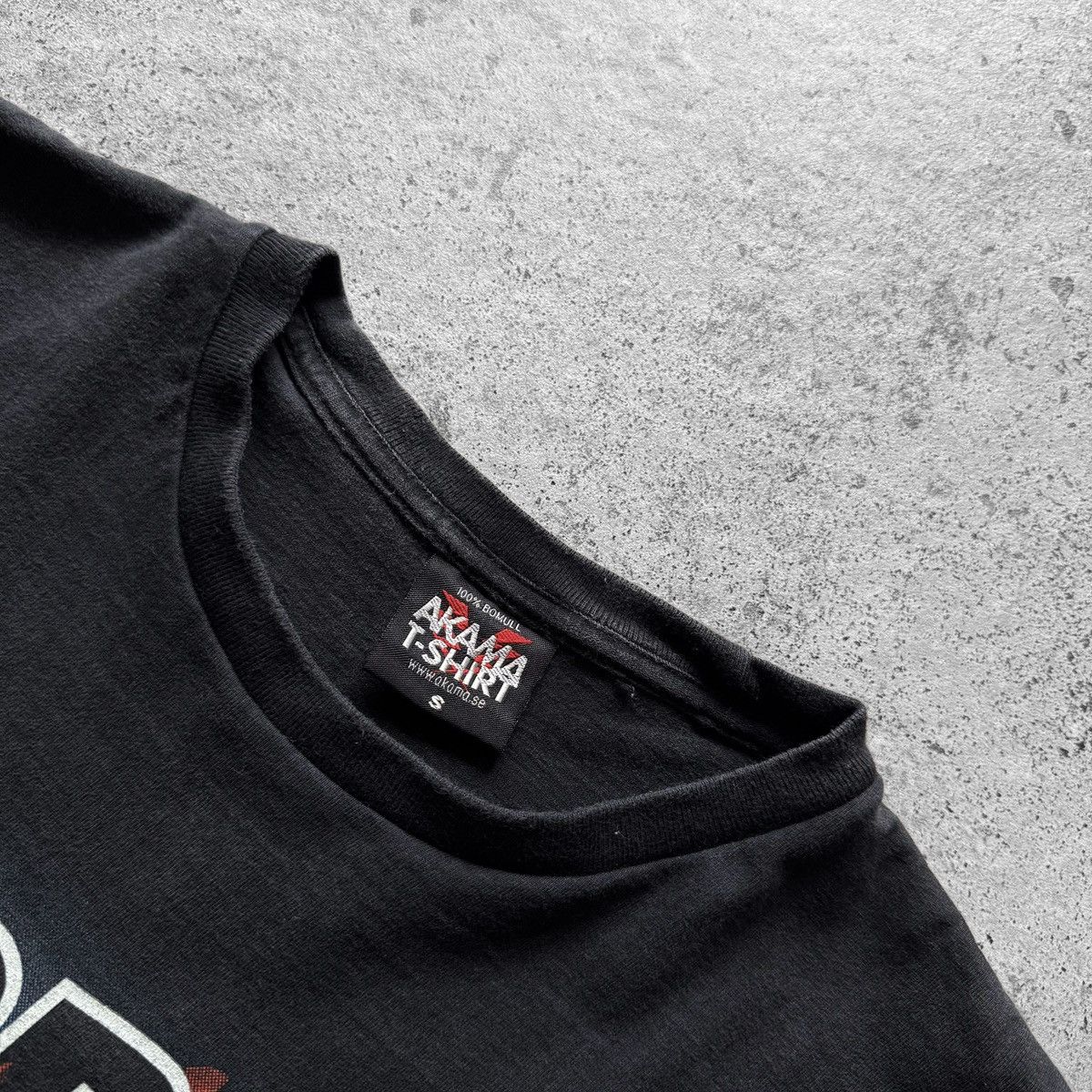 Vintage Vintage Akama Dragrace 2011 Men Black T-Shirt Graphic Racing Size US S / EU 44-46 / 1 - 5 Thumbnail
