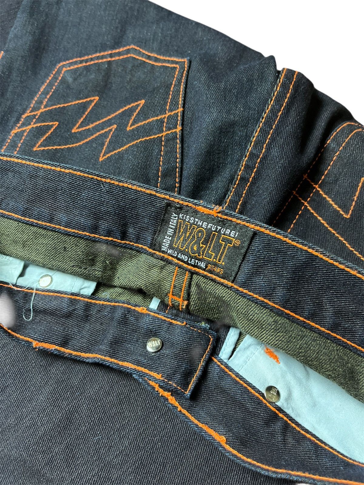 Walter Van Beirendonck w&lt by walter Van beirendonck navy jeans Size US 29 - 7 Thumbnail