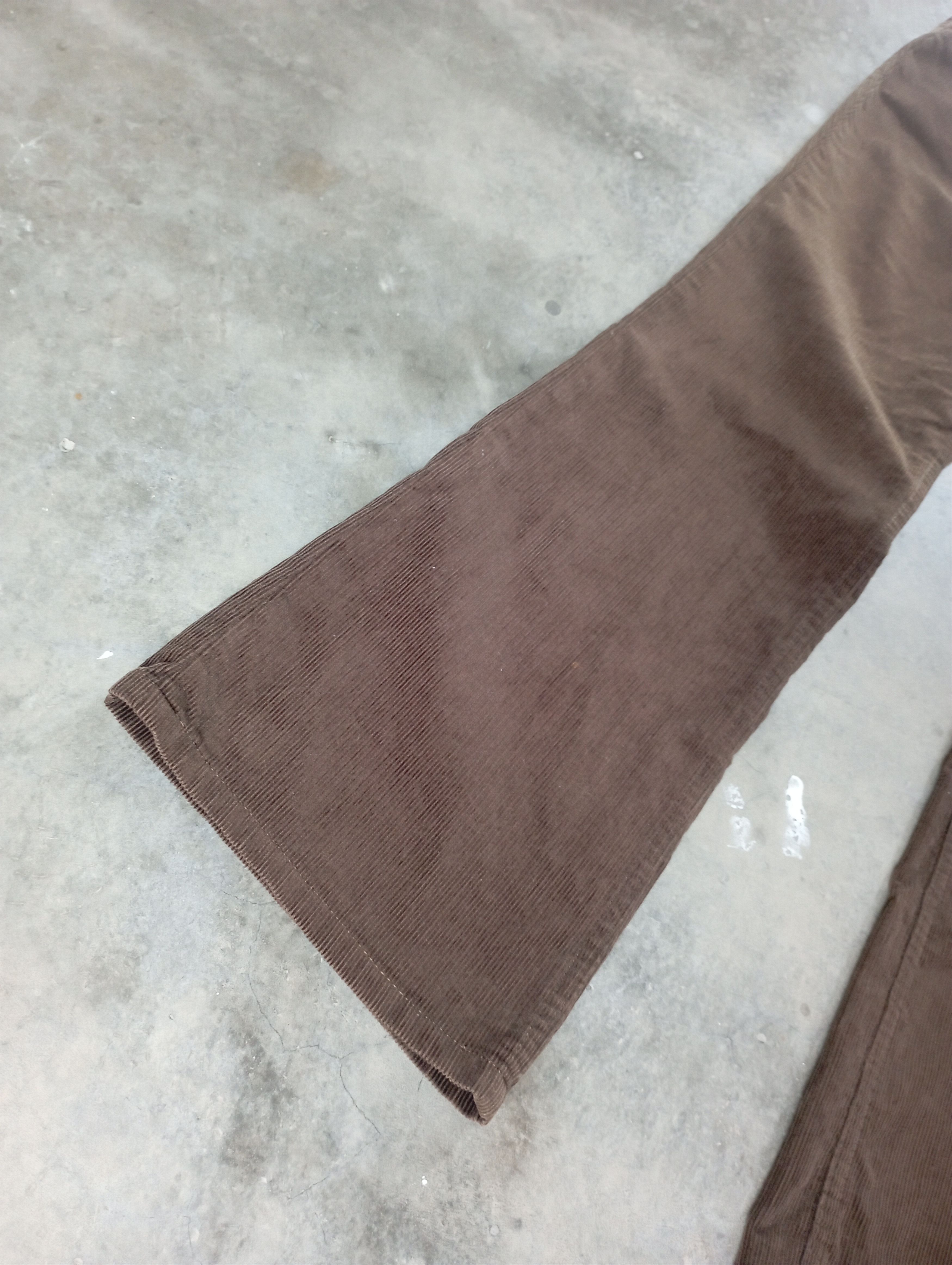 Levi's Flare Jeans Vintage Corduroy Dark Brown Levi's 537 Size US 32 / EU 48 - 6 Thumbnail
