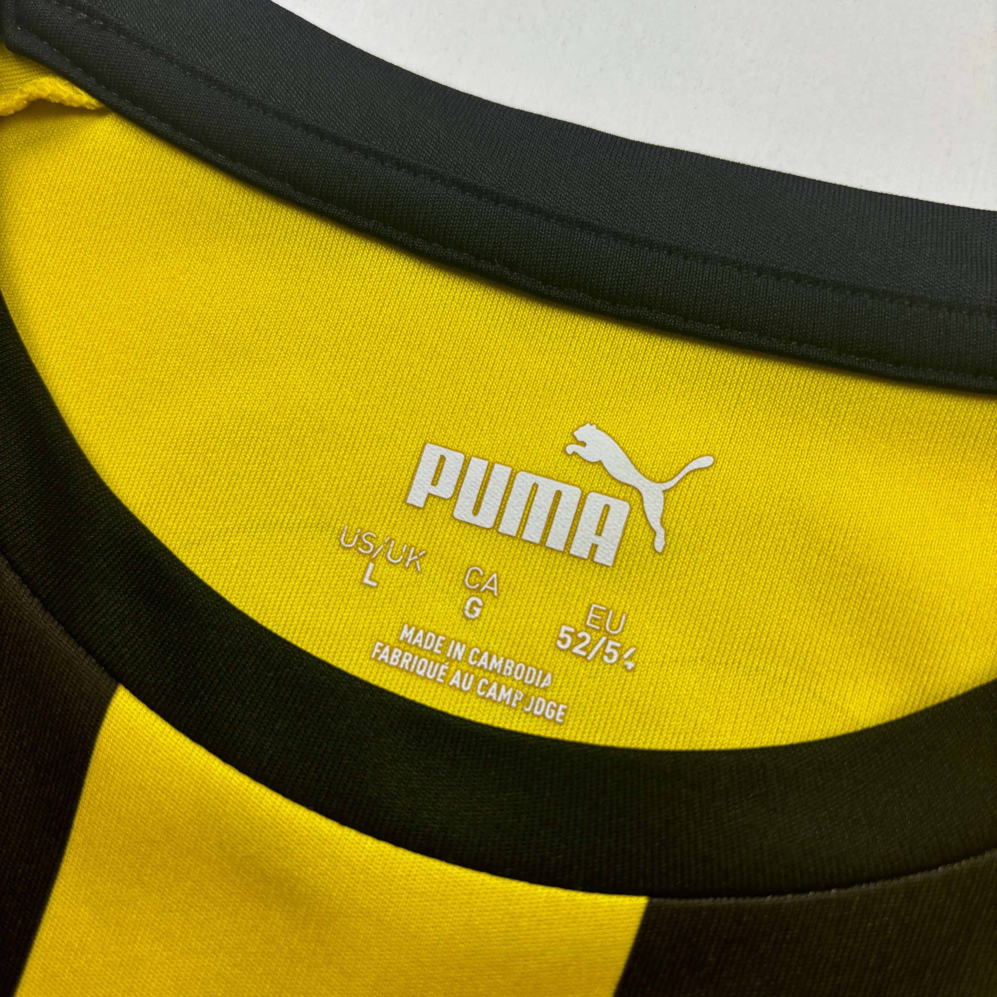 Puma MATCH WORN Leamington 2018-21 home #12 football jersey sz L Size US L / EU 52-54 / 3 - 6 Thumbnail