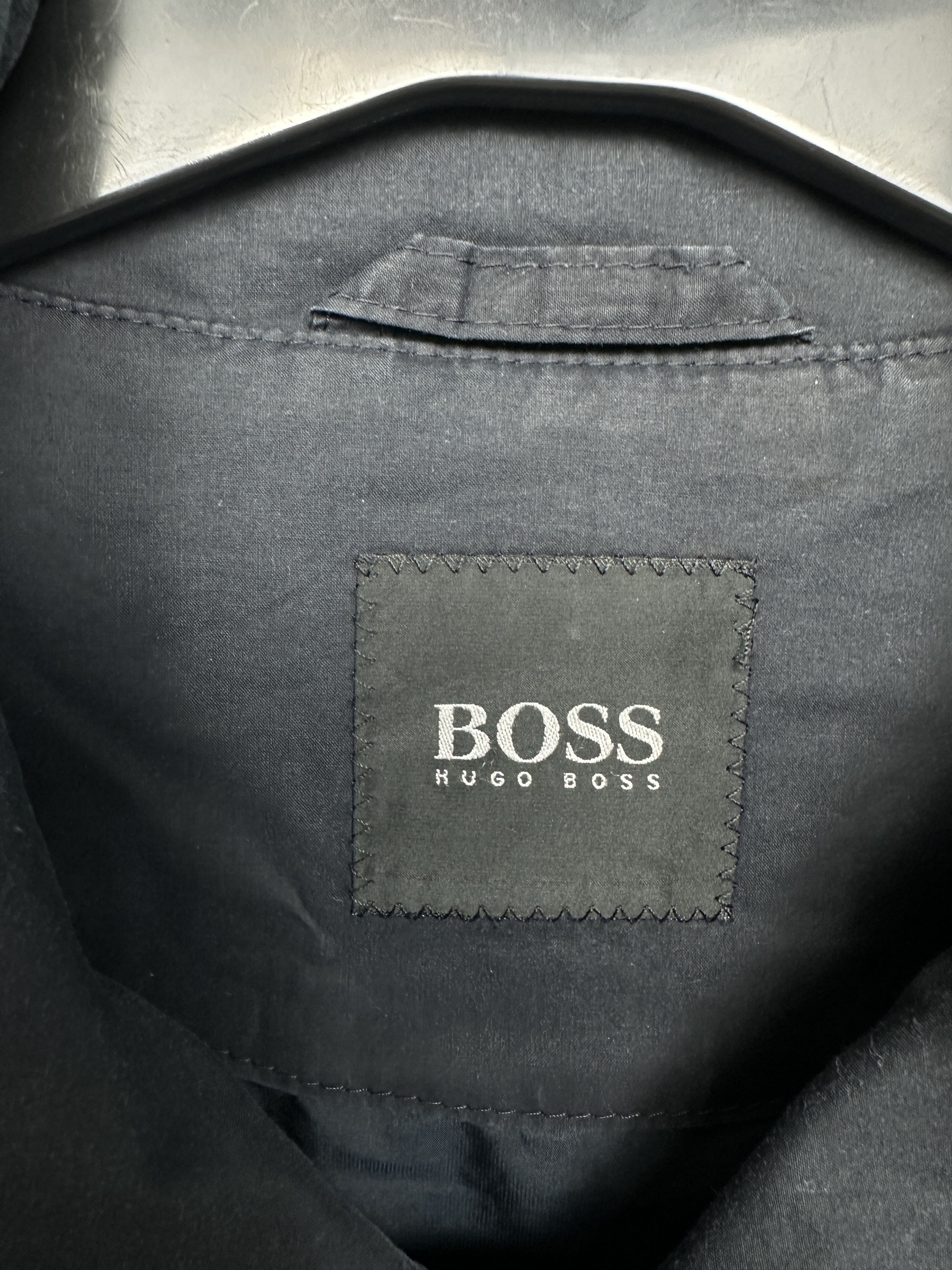Hugo Boss Hugo Boss Vintage Mens Trench Coat Jacket Size US XL / EU 56 / 4 - 3 Thumbnail