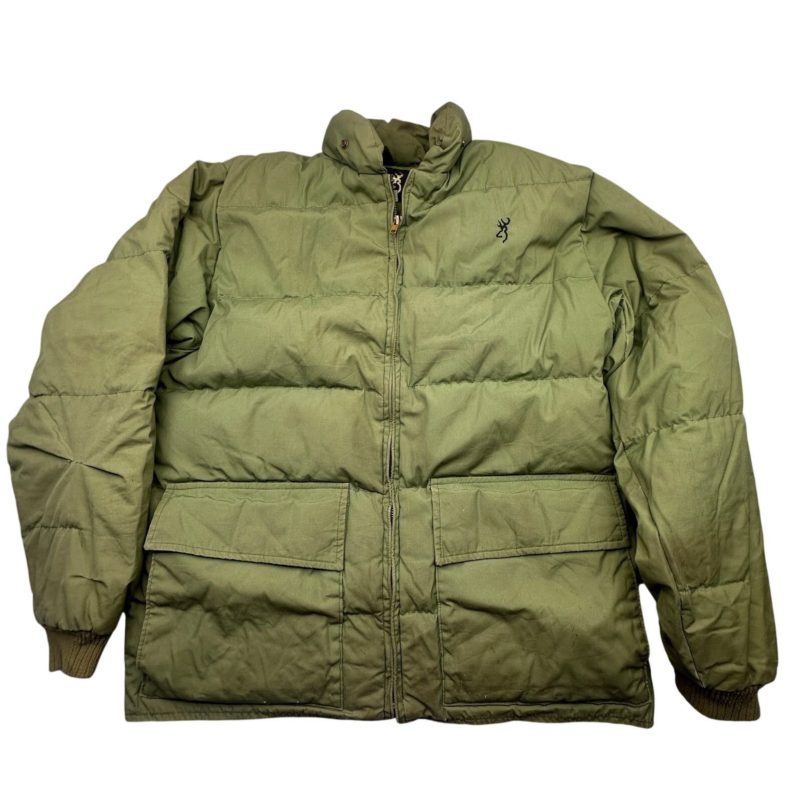 Other VTG 80s 90s Browning Down Fill Puffer Jacket Medium Quilted Size US M / EU 48-50 / 2 - 1 Thumbnail