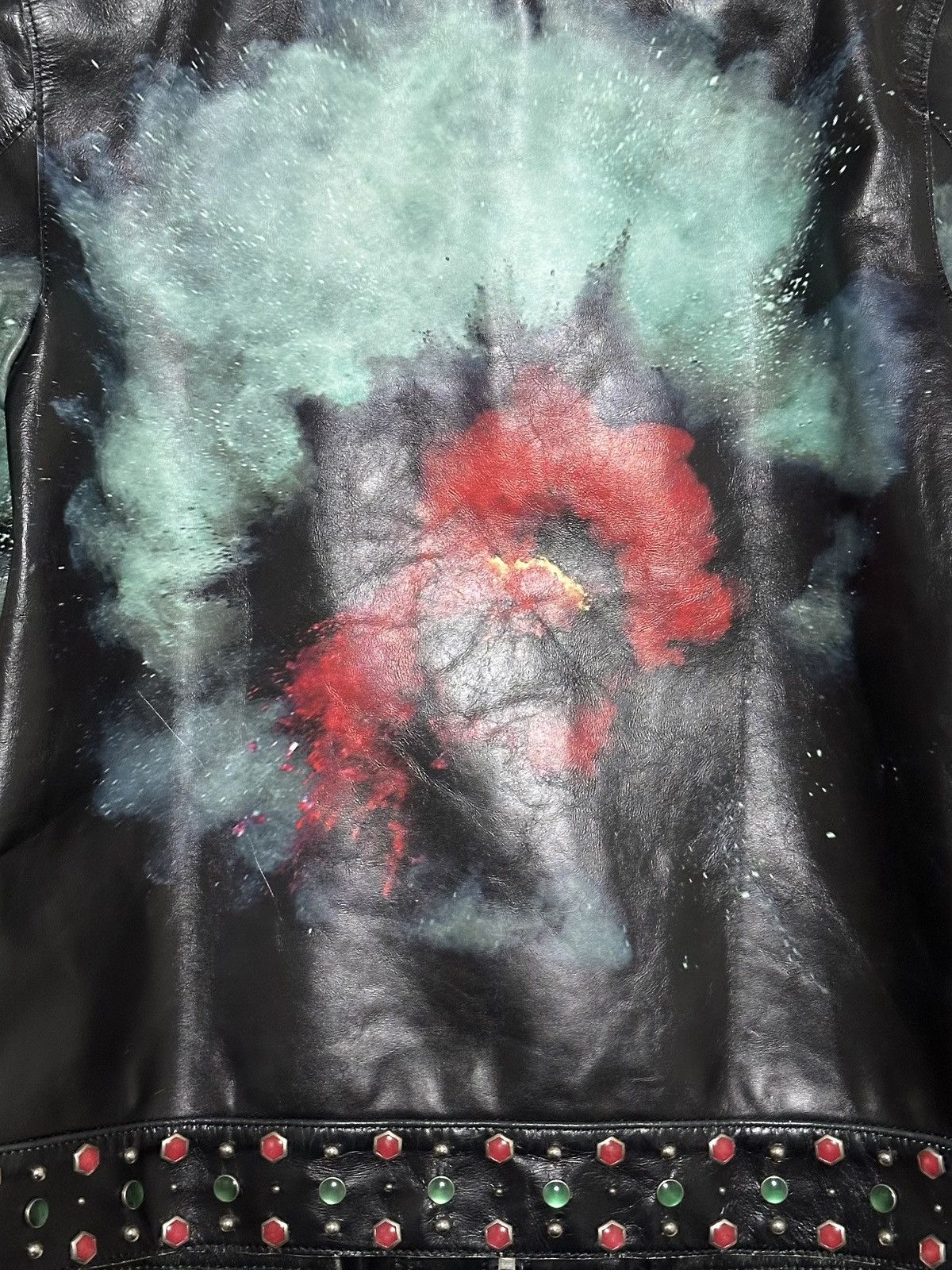 Undercover UNDERCOVER S/S 2016 "The Greatest" Studs Leather Jacket Size M / US 6-8 / IT 42-44 - 5 Thumbnail