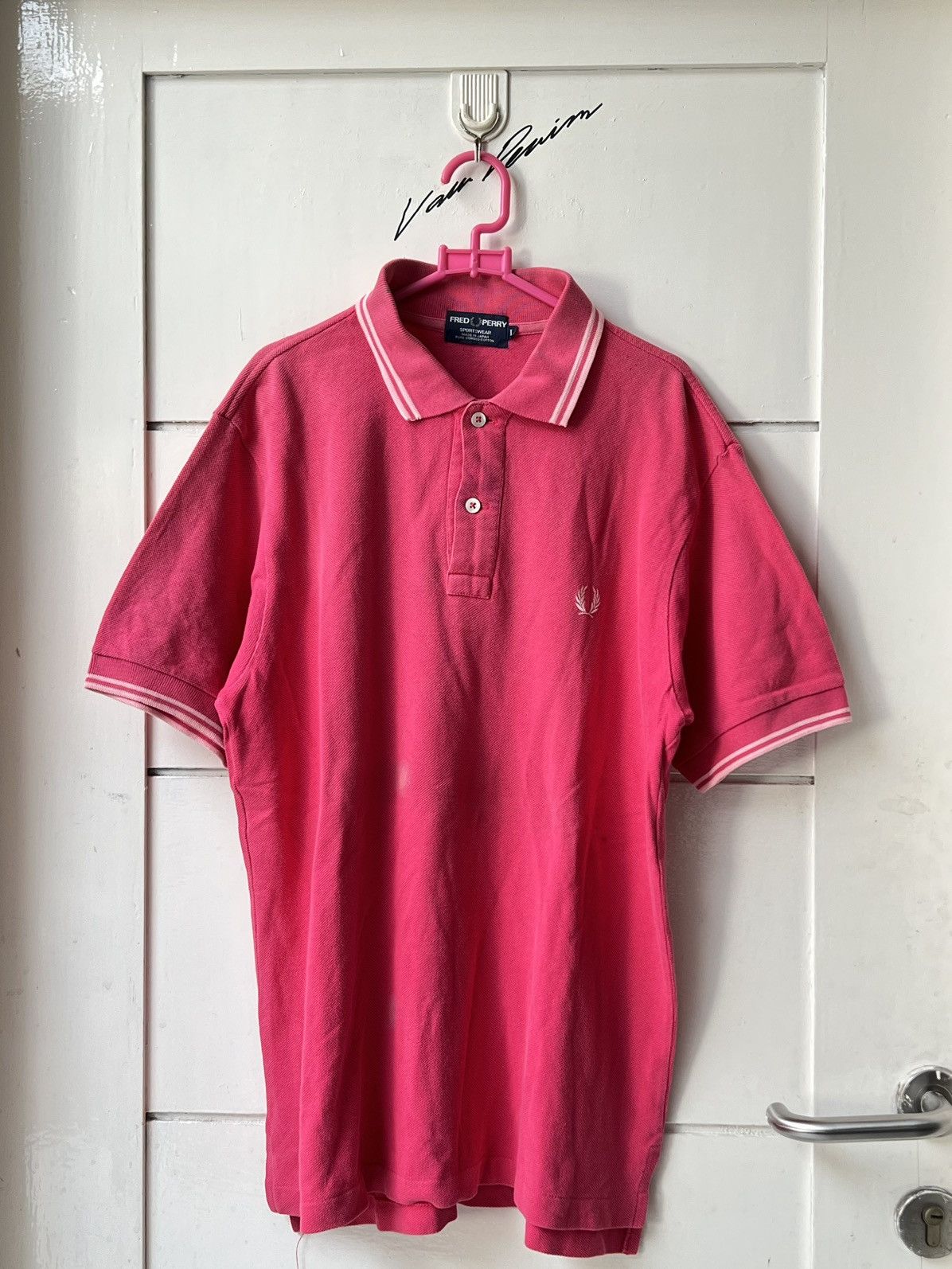 Fred Perry FRED PERRY Pink T-shirt Size US S / EU 44-46 / 1 - 9 Thumbnail