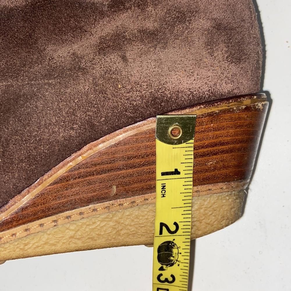 Cole Haan Cole Haan l Rayna Suede Wedge Bootie in Chestnut Size 5.5 Size US 5.5 / IT 35.5 - 8 Thumbnail
