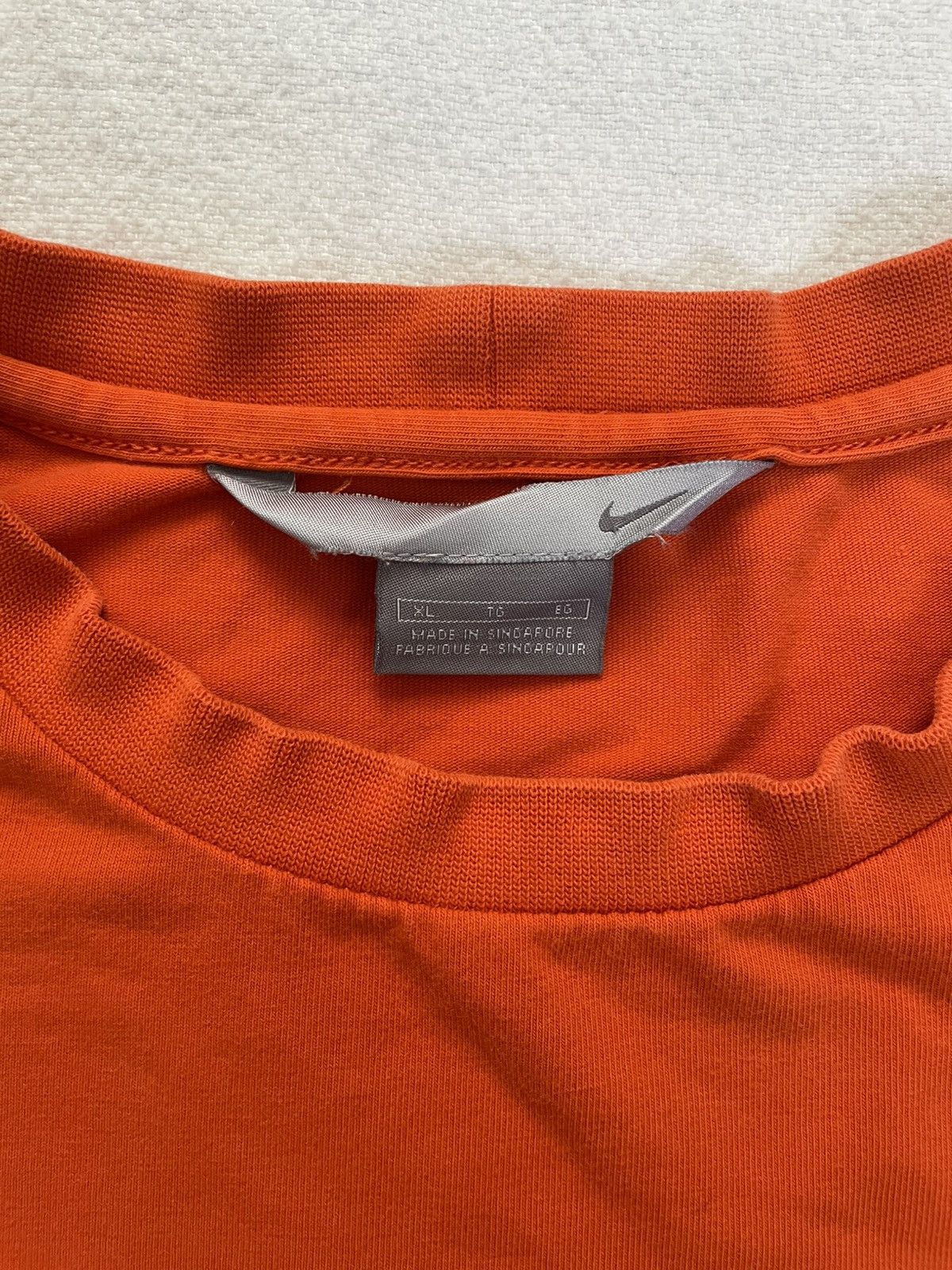 Nike Vintage Nike Shirt Sleeveless Size XL Orange Y2K Size US XL / EU 56 / 4 - 3 Thumbnail
