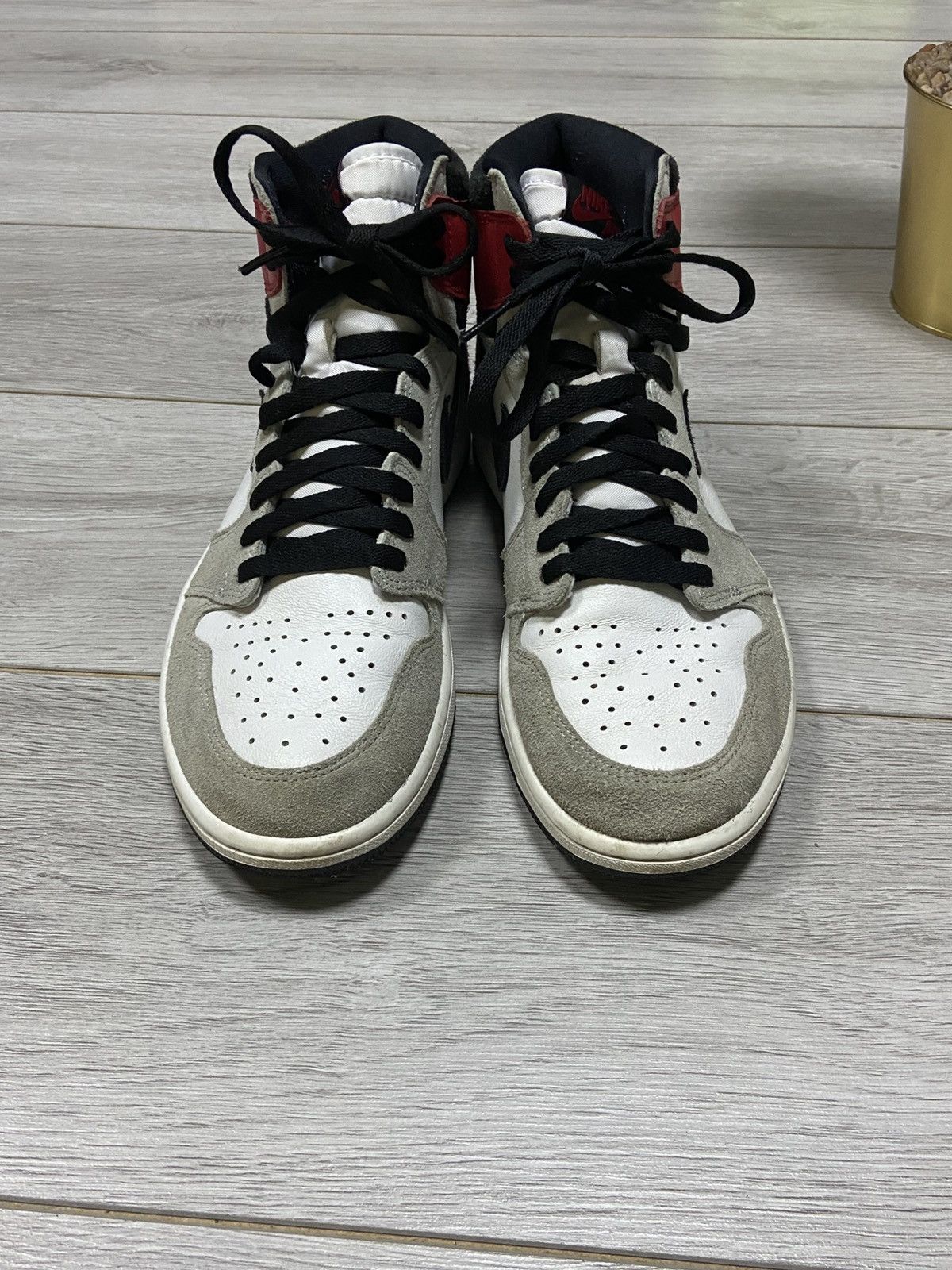 Jordan Brand Air Jordan 1 smoke grey high sneakers OG Size US 12 / EU 45 - 8 Thumbnail
