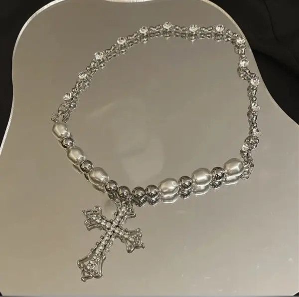 VIBE Cross Goth Necklace Chain Size ONE SIZE - 1 Thumbnail