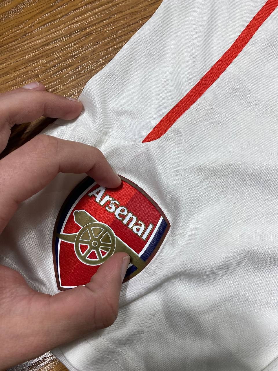 Puma × Vintage Arsenal x Puma Sportswear Soccer Shorts In White Size US 32 / EU 48 - 3 Thumbnail