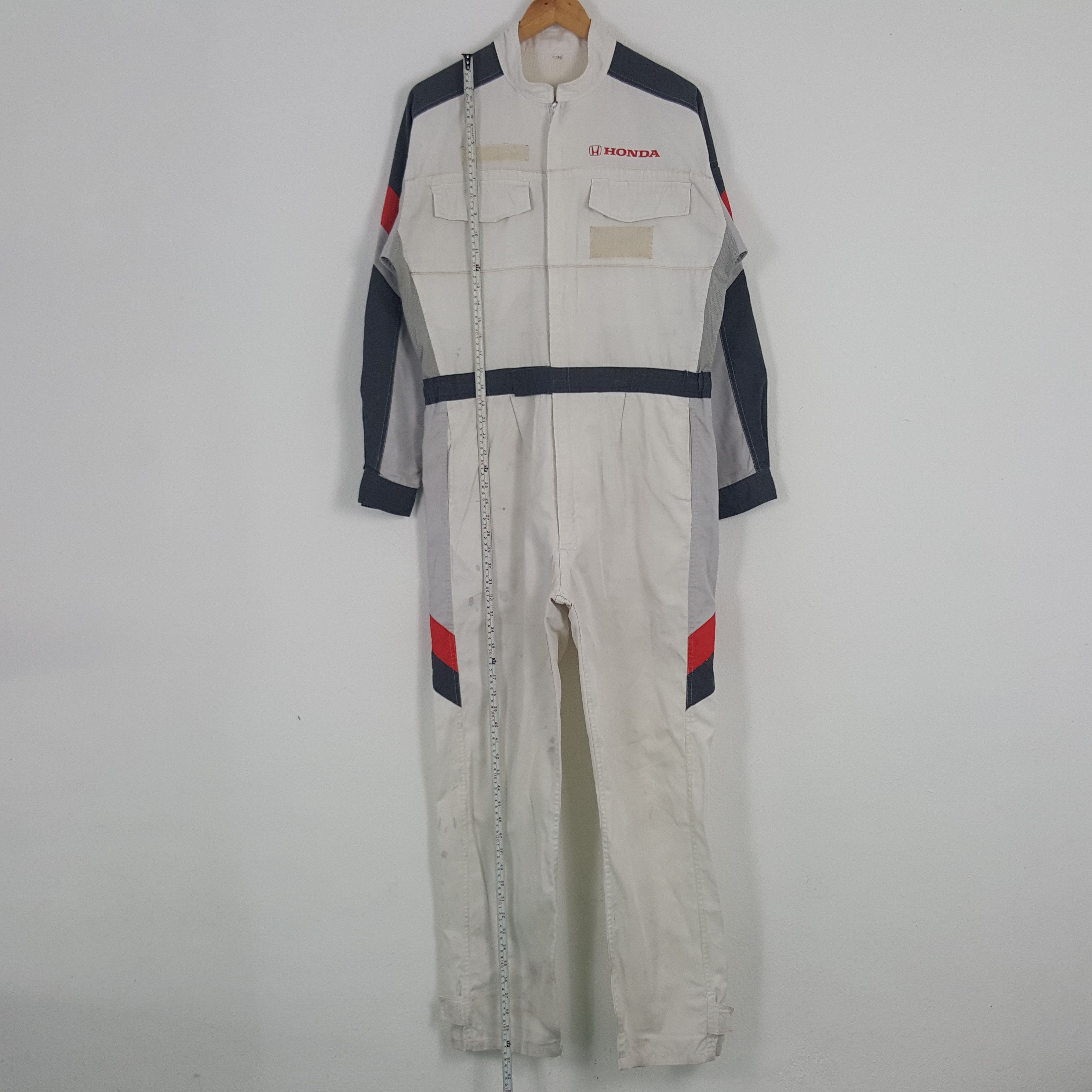Honda × Vintage Vintage Honda Japanese Racing Team Coverall Jacket Size US M / EU 48-50 / 2 - 7 Thumbnail