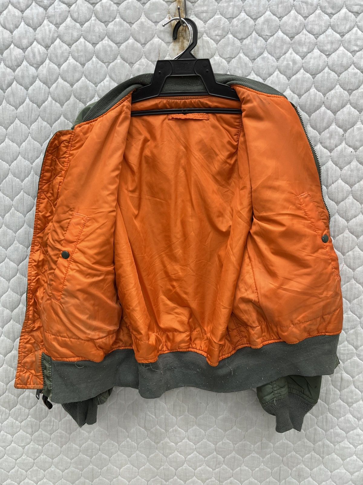 Alpha Industries 🔥🔥🔥STEALS VTG ALPHA INDUSTRIES MA1 FLIGHT JACKET Size US L / EU 52-54 / 3 - 7 Thumbnail